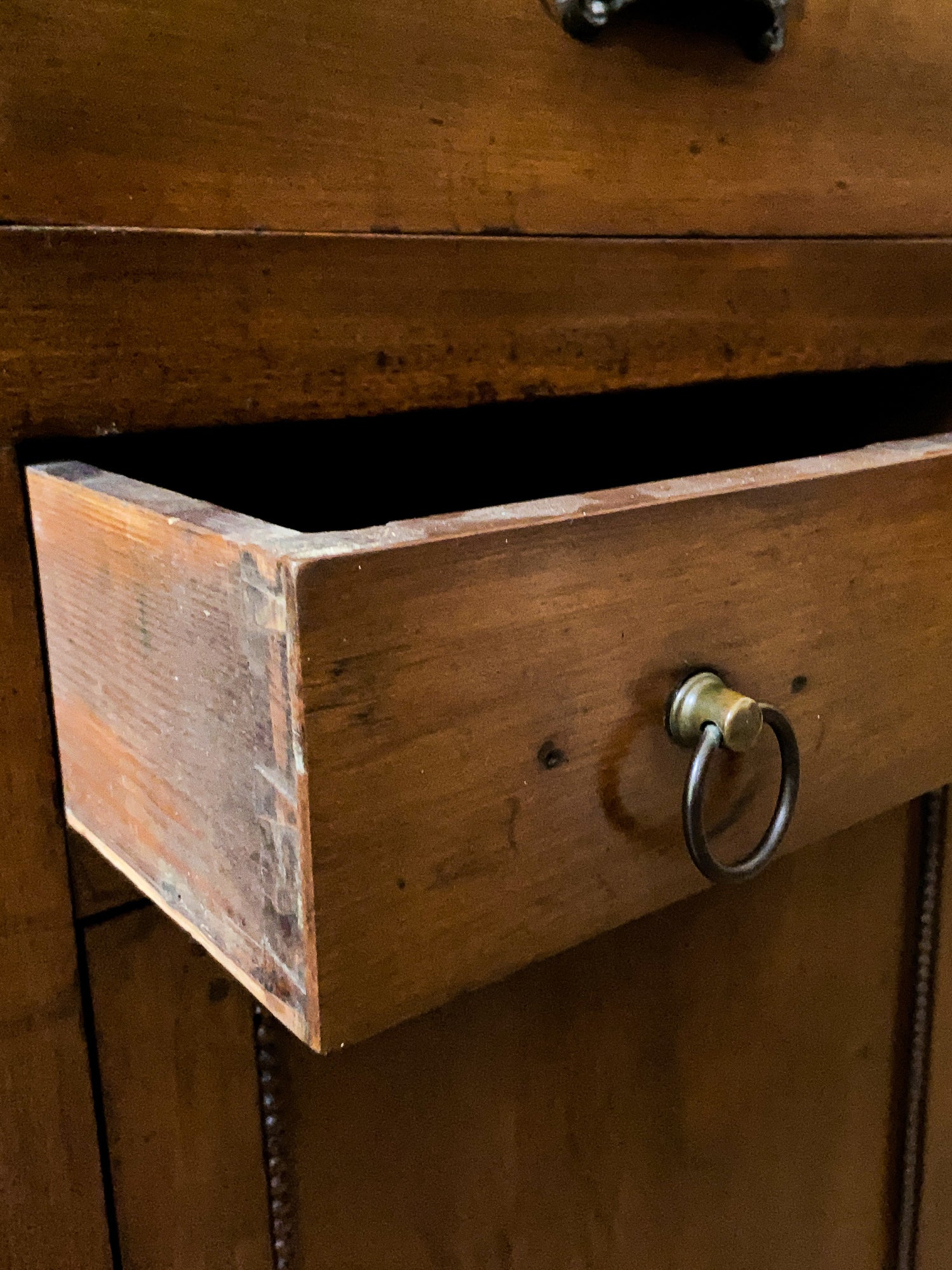 19th Century American Mirror-Back Display Sideboard