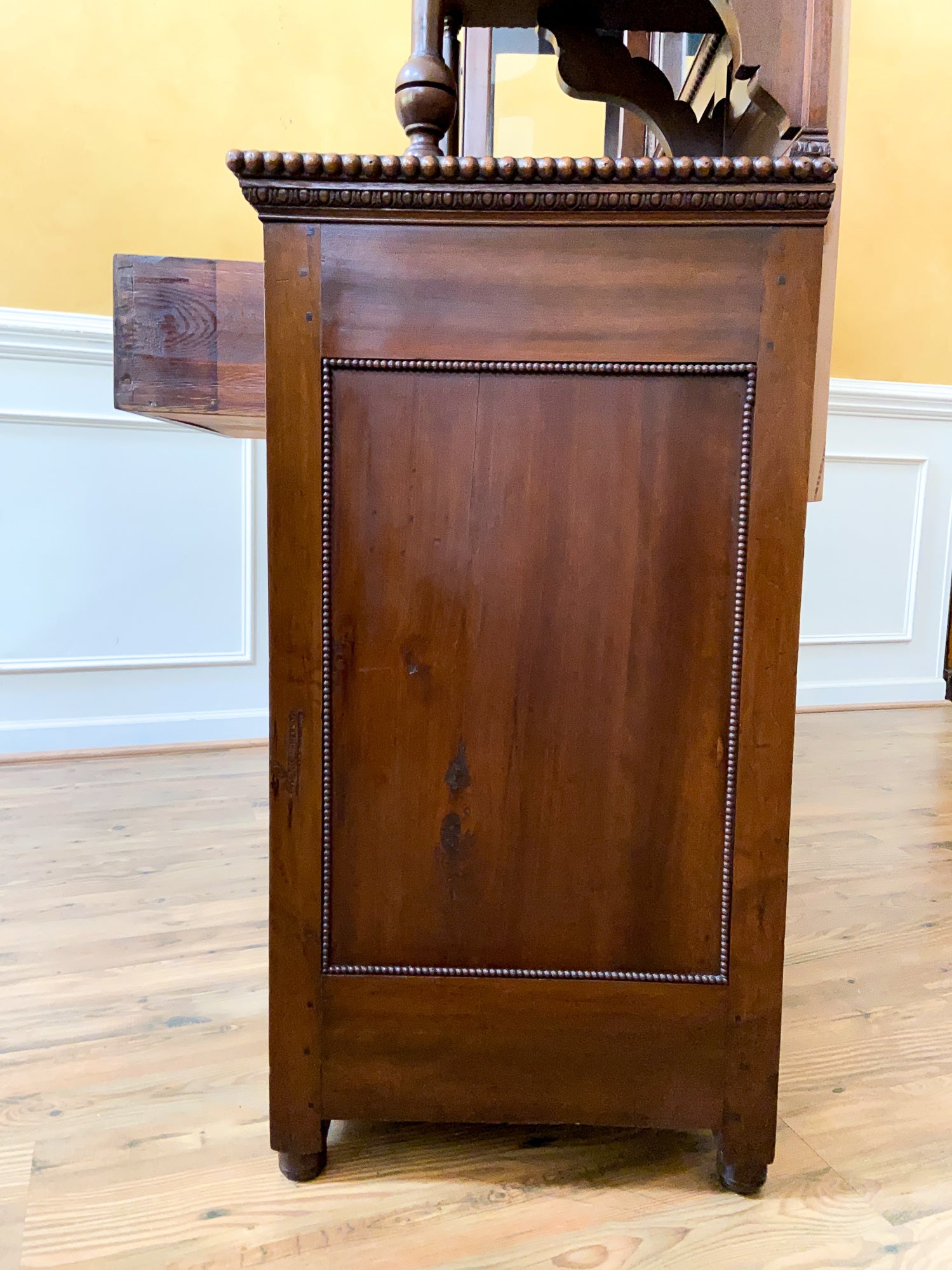 19th Century American Mirror-Back Display Sideboard