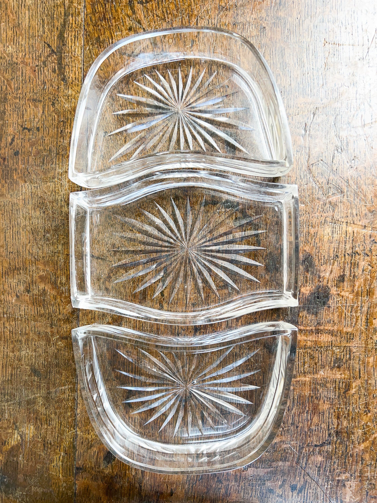 Art Deco Alvin Sterling Silver & Cut Crystal Serving Basket