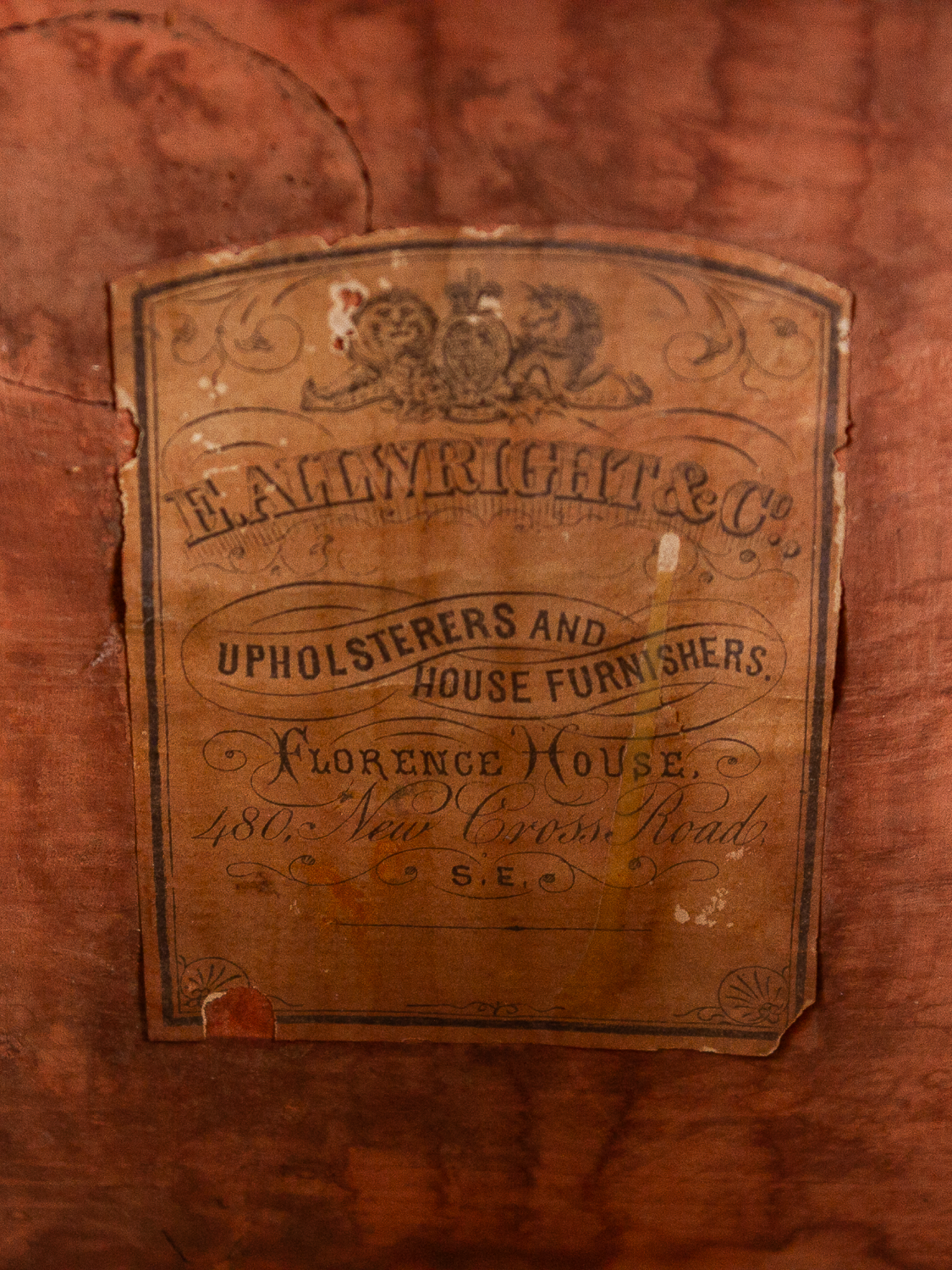 Early 19th Century Georgian Flame Mahogany Chamber Pot Commode