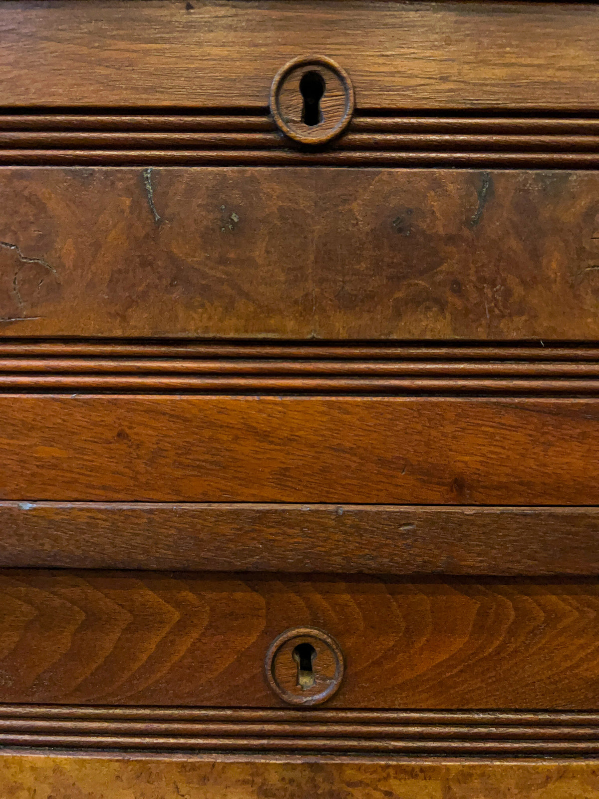 Late 19th Century Eastlake Walnut Marble Top Dresser with Mirror