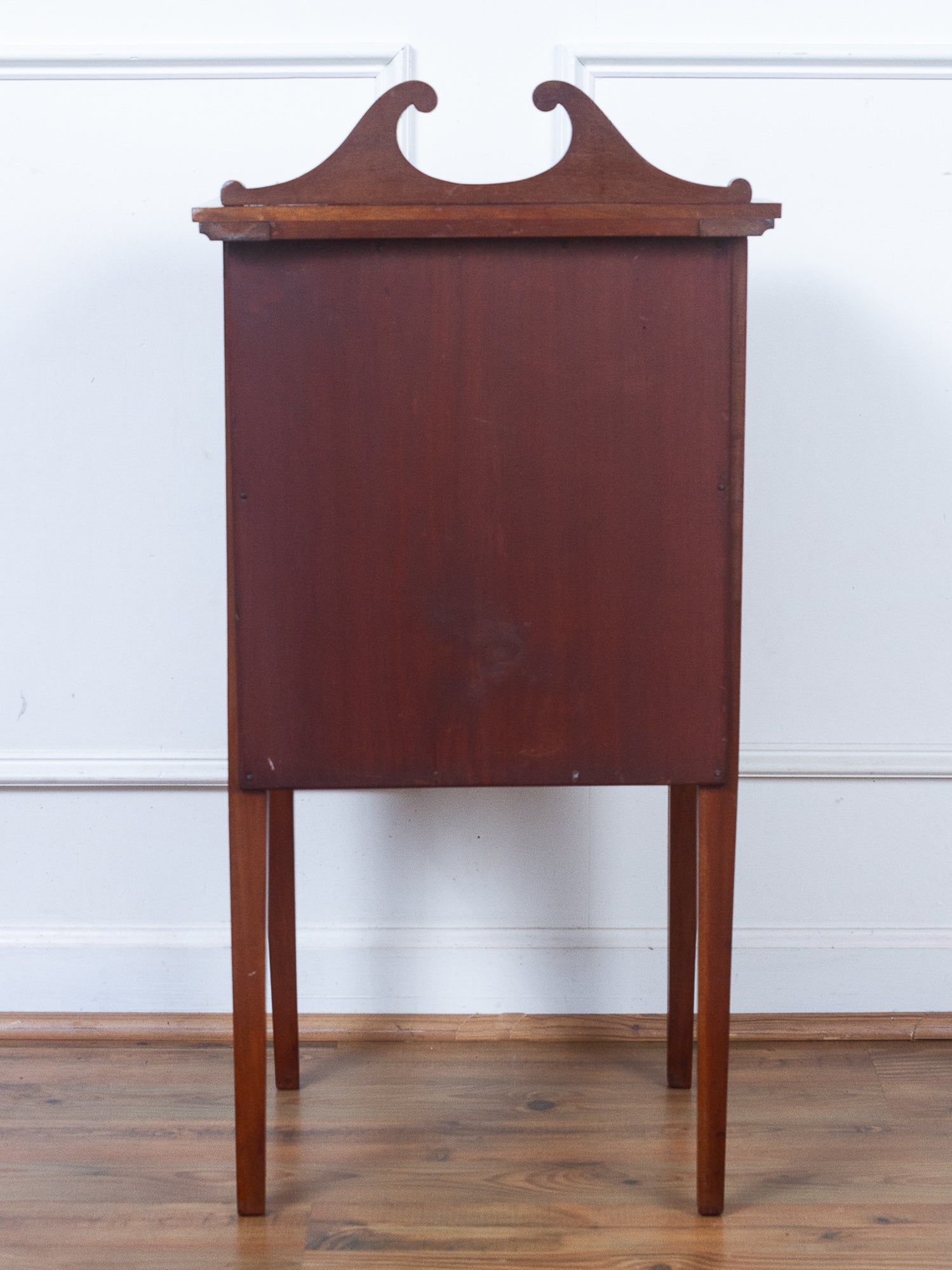 Edwardian Inlaid Mahogany Nightstand or Bedside Cabinet