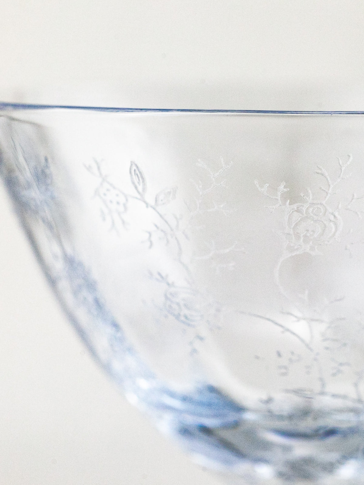 Fostoria Chintz Champagne / Cocktail Glass