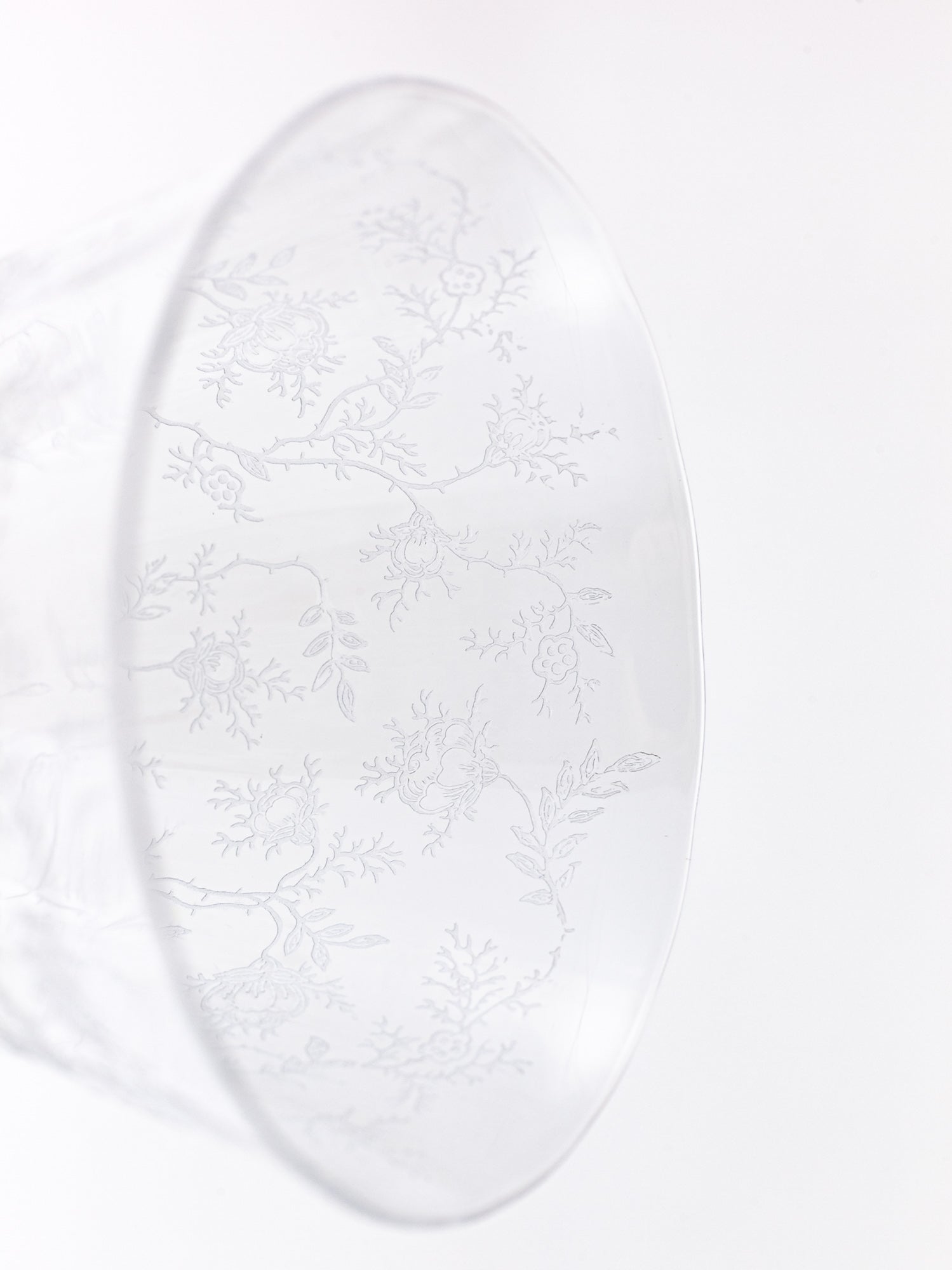Fostoria "Chintz" Crystal Water Goblet