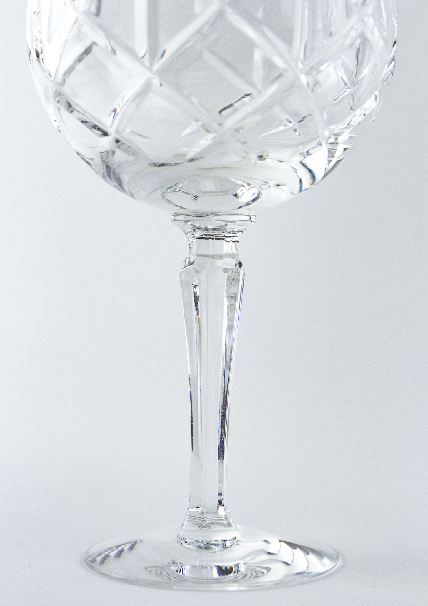 Gorham Lady Anne Lead Crystal Balloon Wine Glasses – Pair