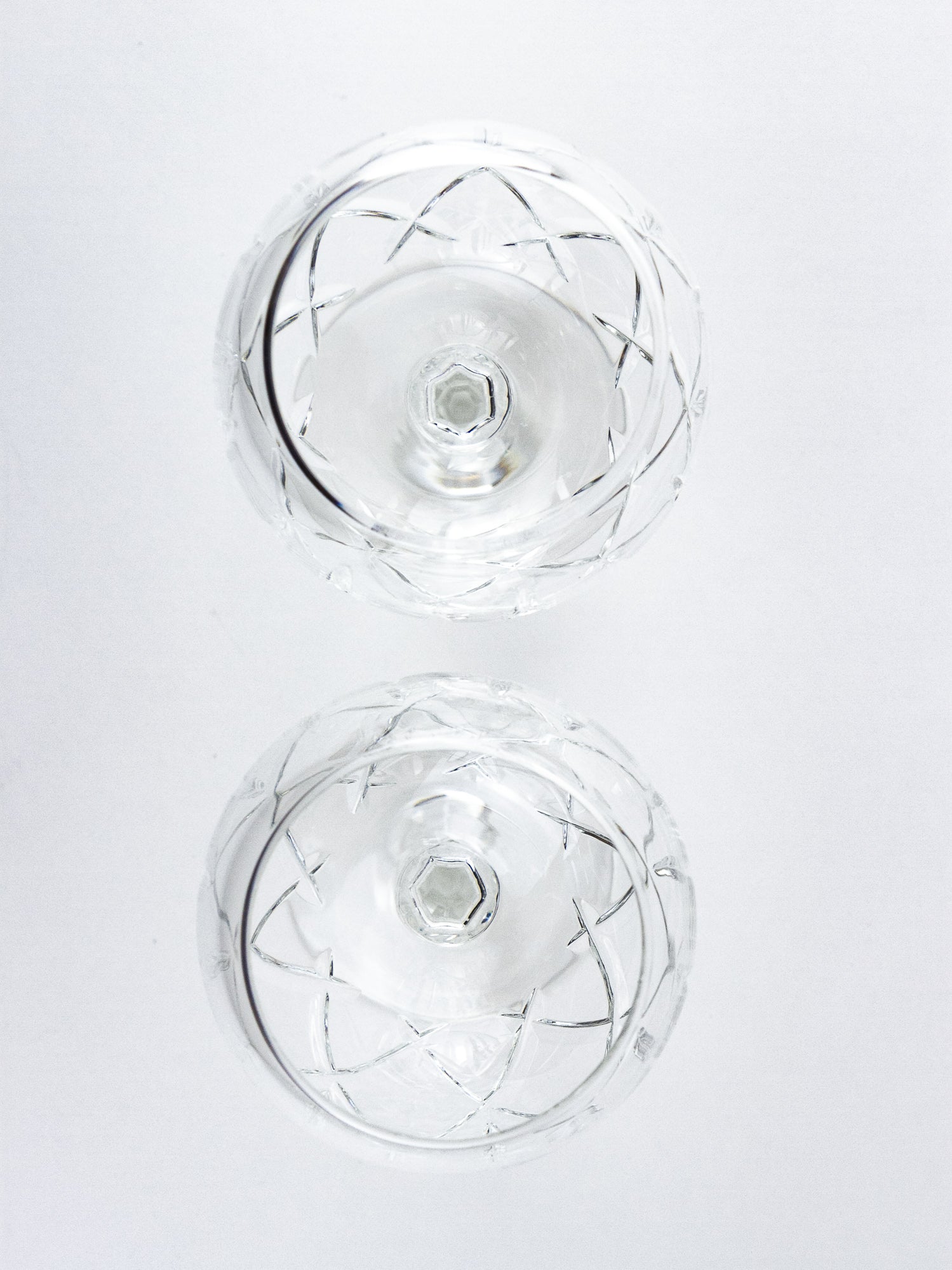 Gorham Lady Anne Lead Crystal Balloon Wine Glasses – Pair