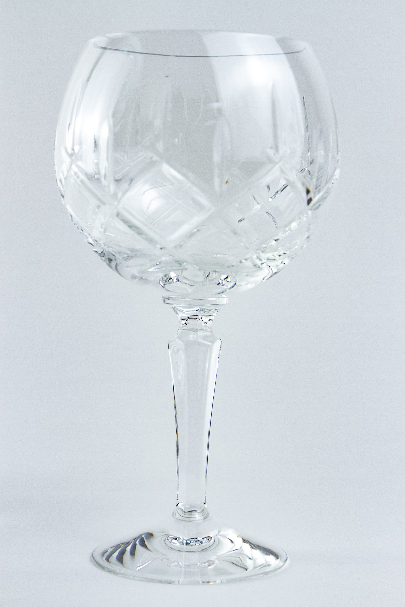 Gorham Lady Anne Lead Crystal Balloon Wine Glasses – Pair