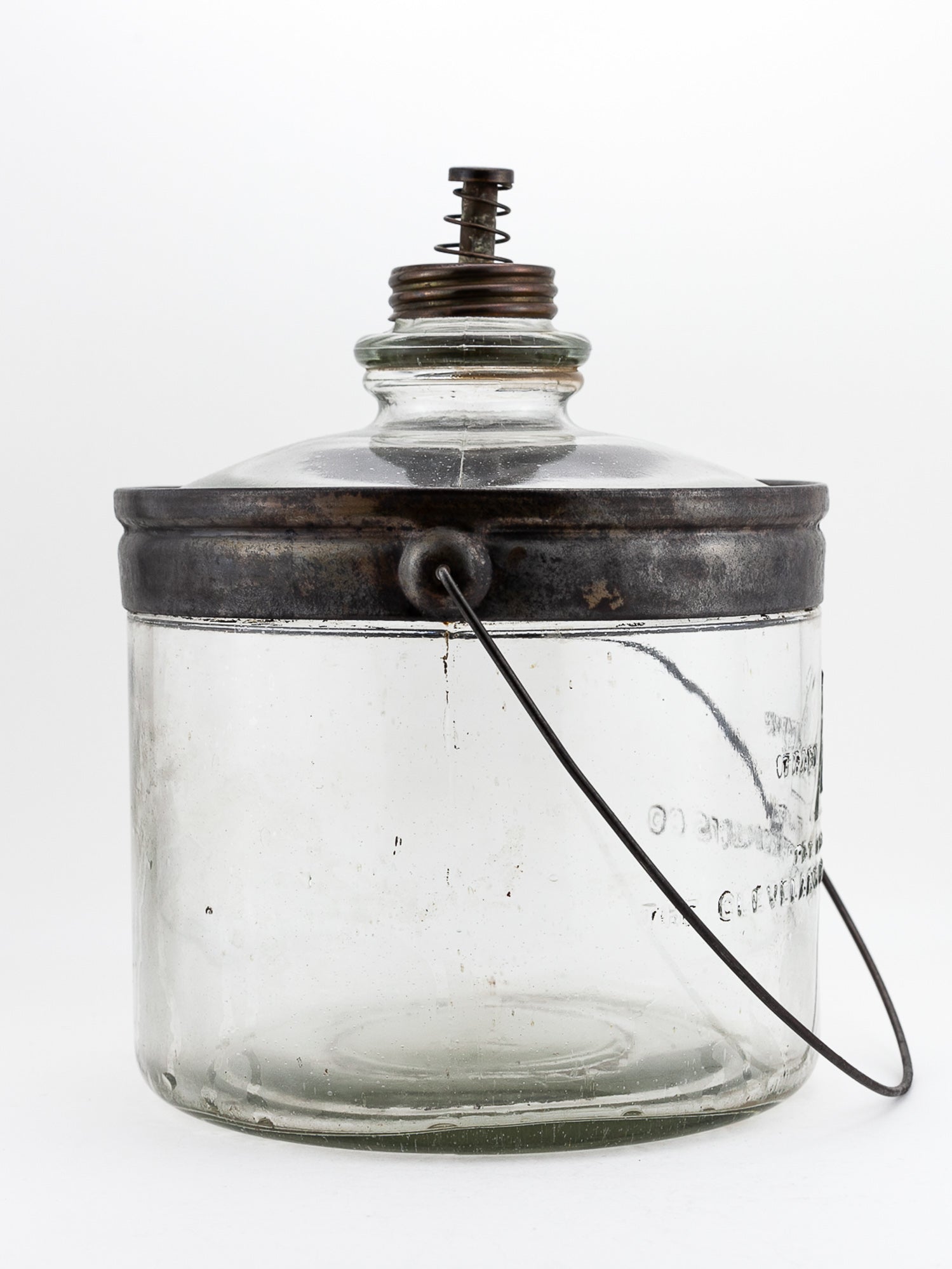 Cleveland Metal Products Co. Kerosene Refill Jar for Perfection Stoves, Circa 1930s