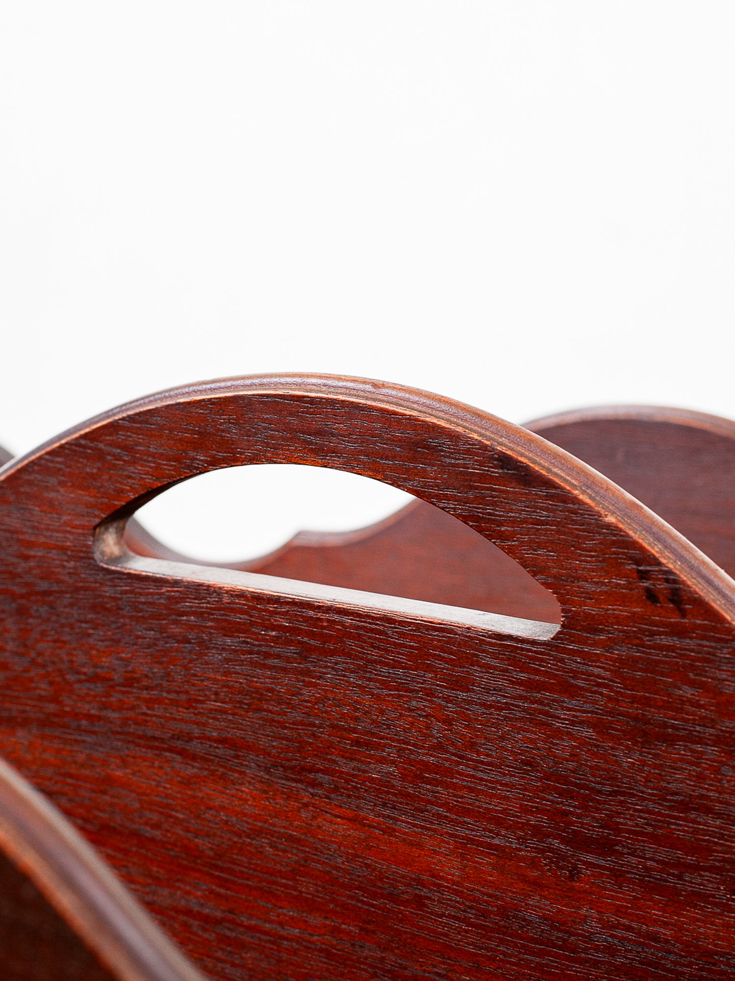 Imperial Furniture Company Mahogany Canterbury Magazine Rack