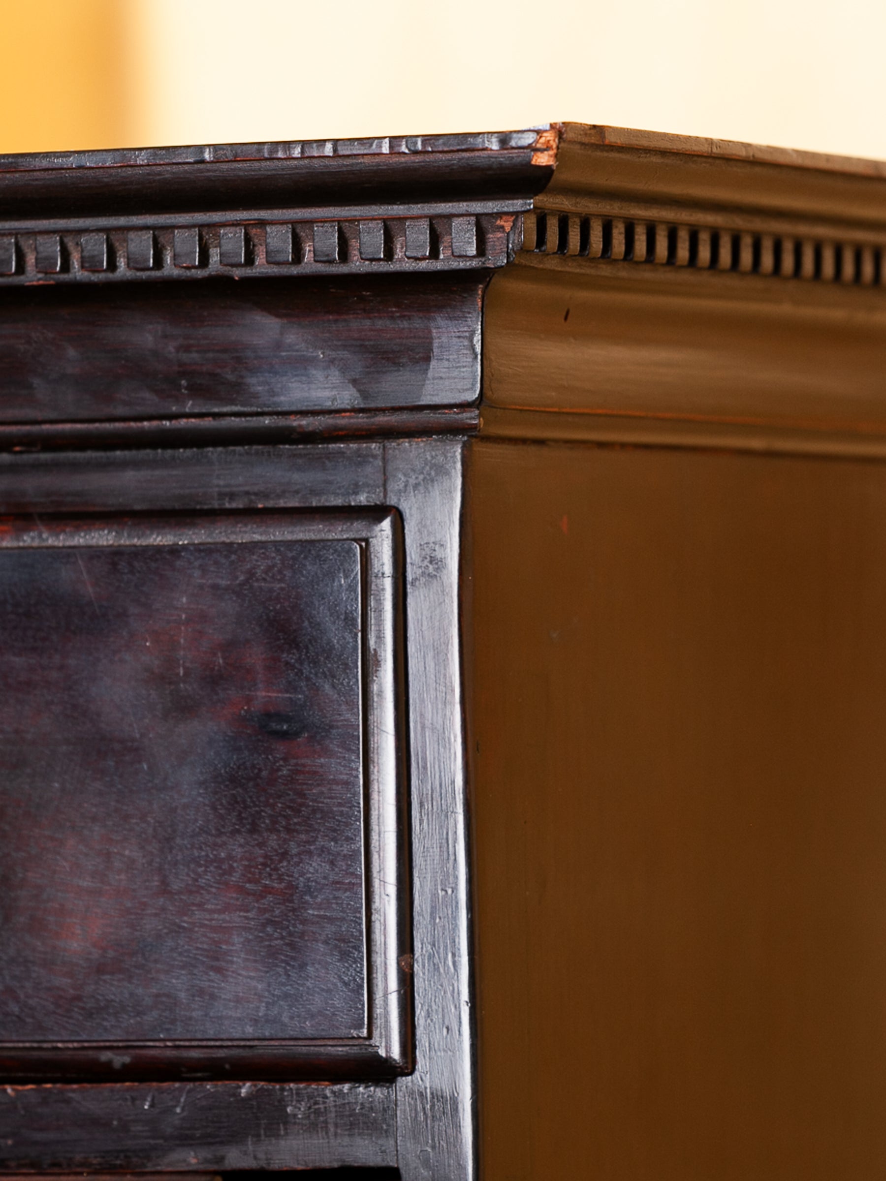 Georgian Mahogany Tall Chest of Drawers