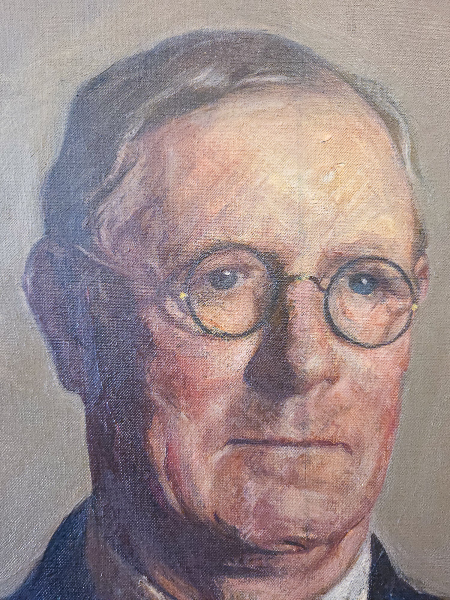 Gertrude Horsford Fiske Portrait of a Craftsman, Oil on Canvas, 1943