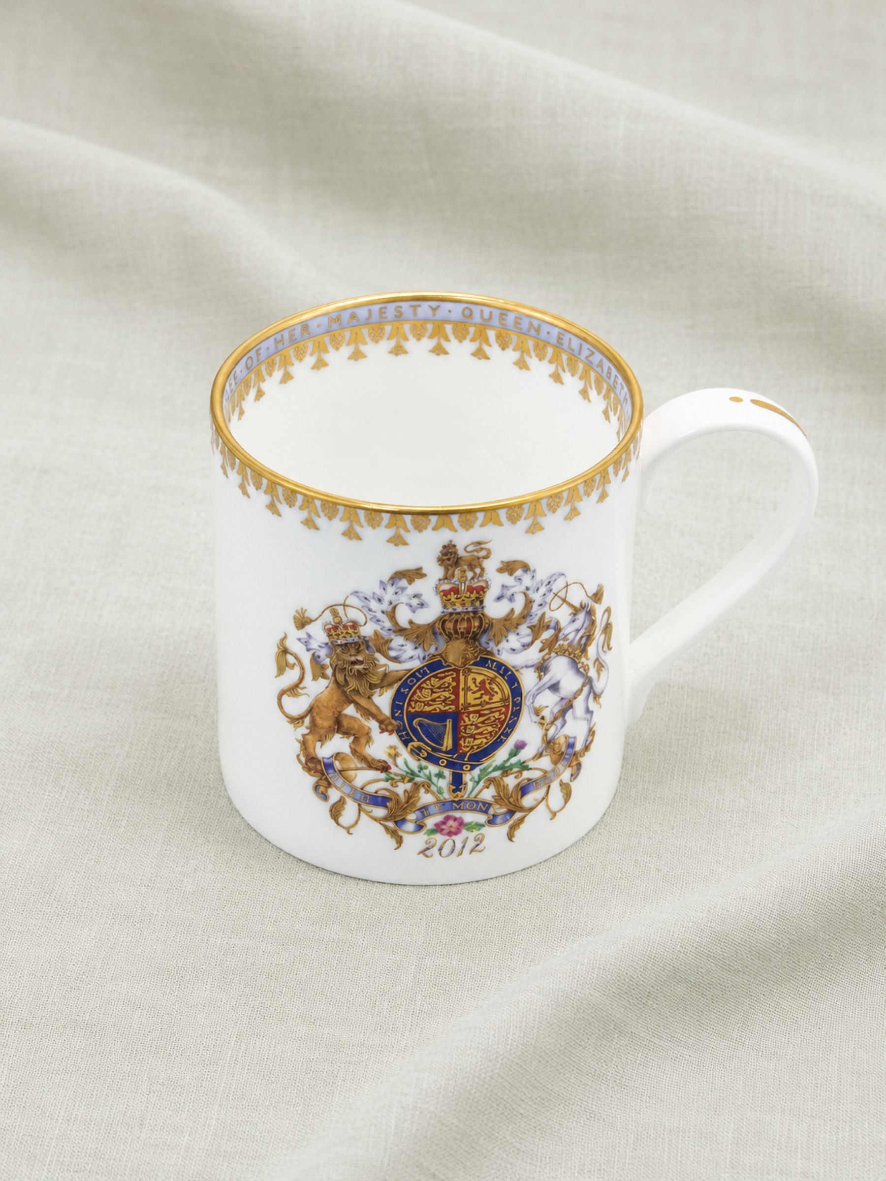Royal Collection Queen Elizabeth II Diamond Jubilee Commemorative Mug, 2012