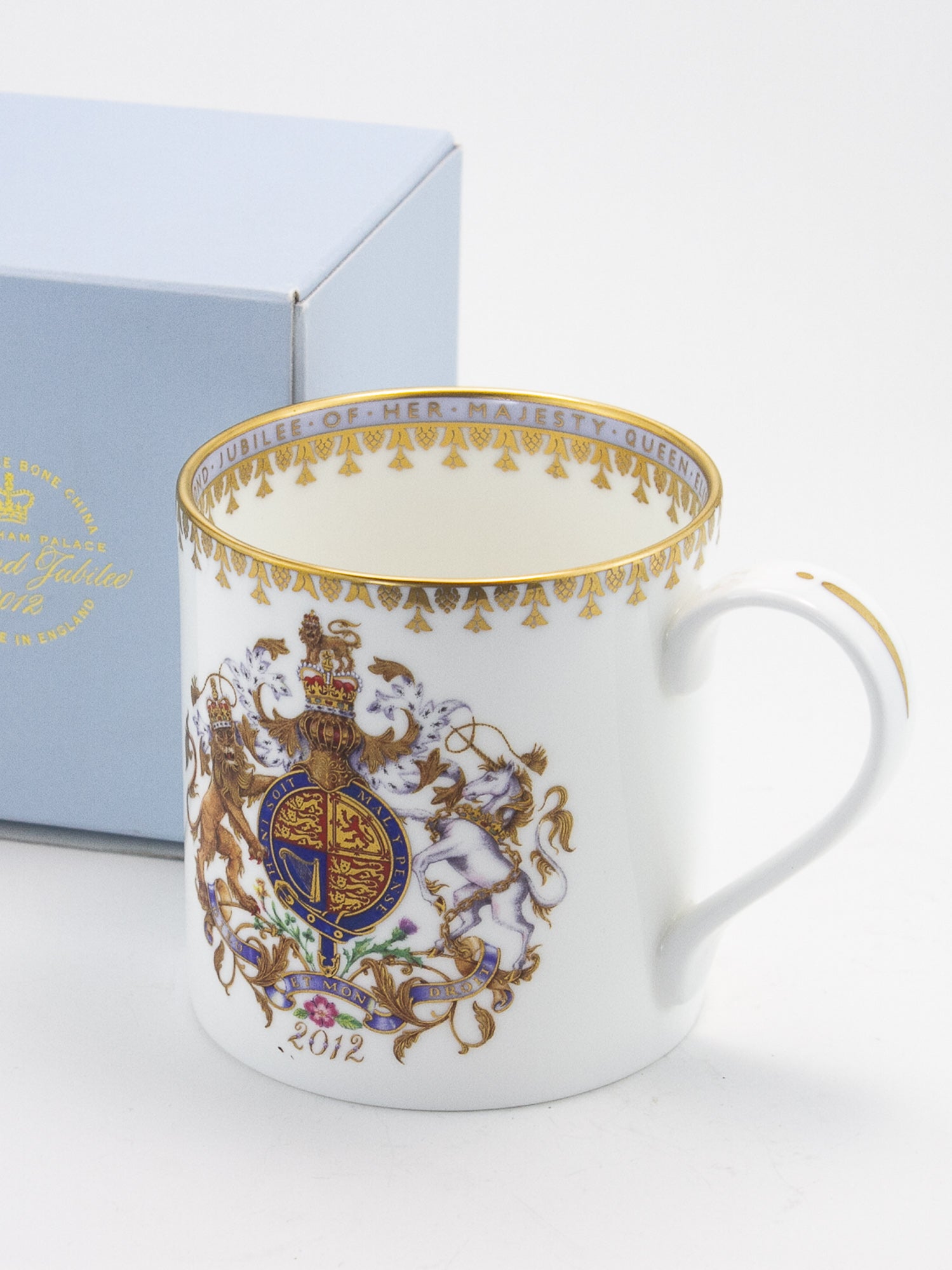 Royal Collection Queen Elizabeth II Diamond Jubilee Commemorative Mug, 2012