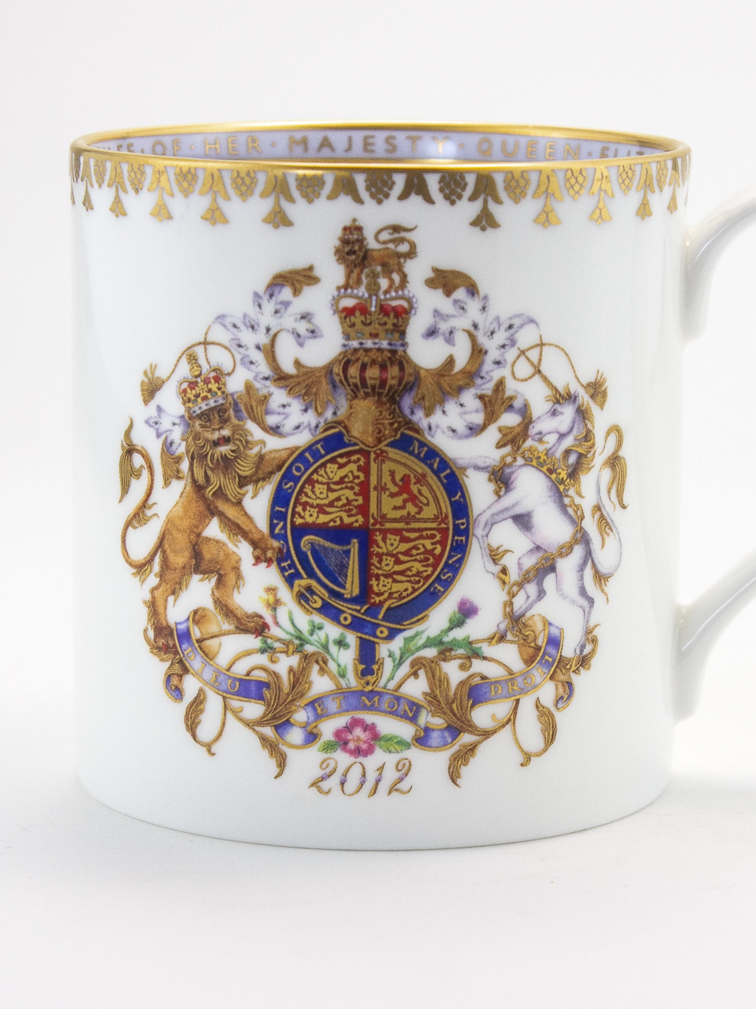 Royal Collection Queen Elizabeth II Diamond Jubilee Commemorative Mug, 2012