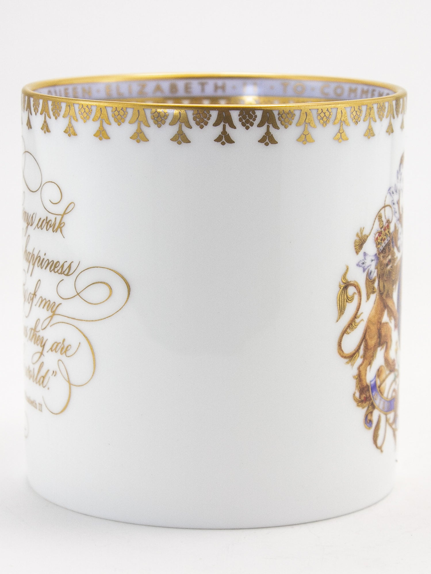 Royal Collection Queen Elizabeth II Diamond Jubilee Commemorative Mug, 2012