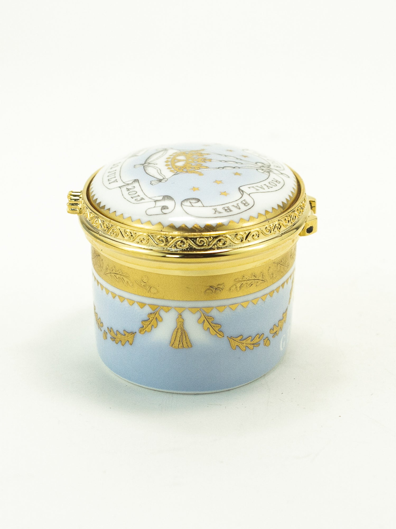 Royal Collection Trinket Box Commemorating the Birth of Prince George 2012 Limited Edition