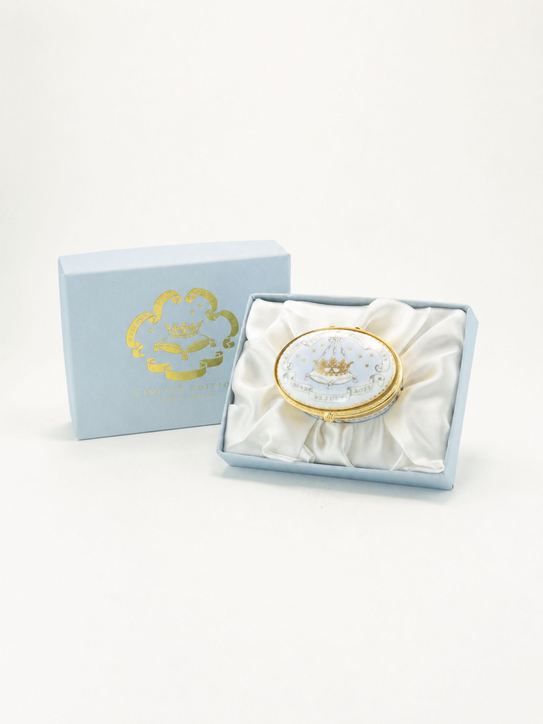 Royal Collection Trinket Box Commemorating the Birth of Prince George 2012 Limited Edition
