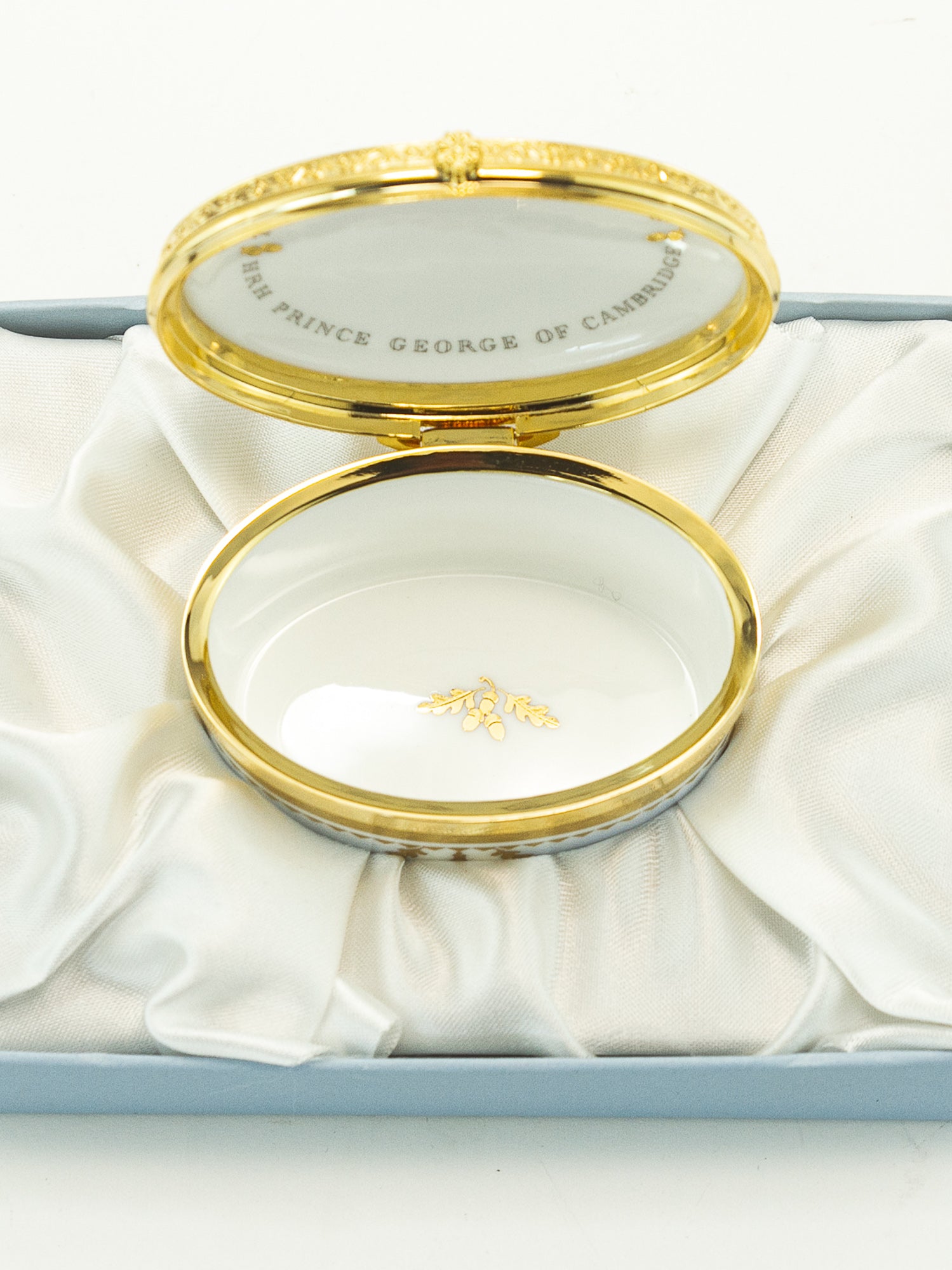 Royal Collection Trinket Box Commemorating the Birth of Prince George 2012 Limited Edition