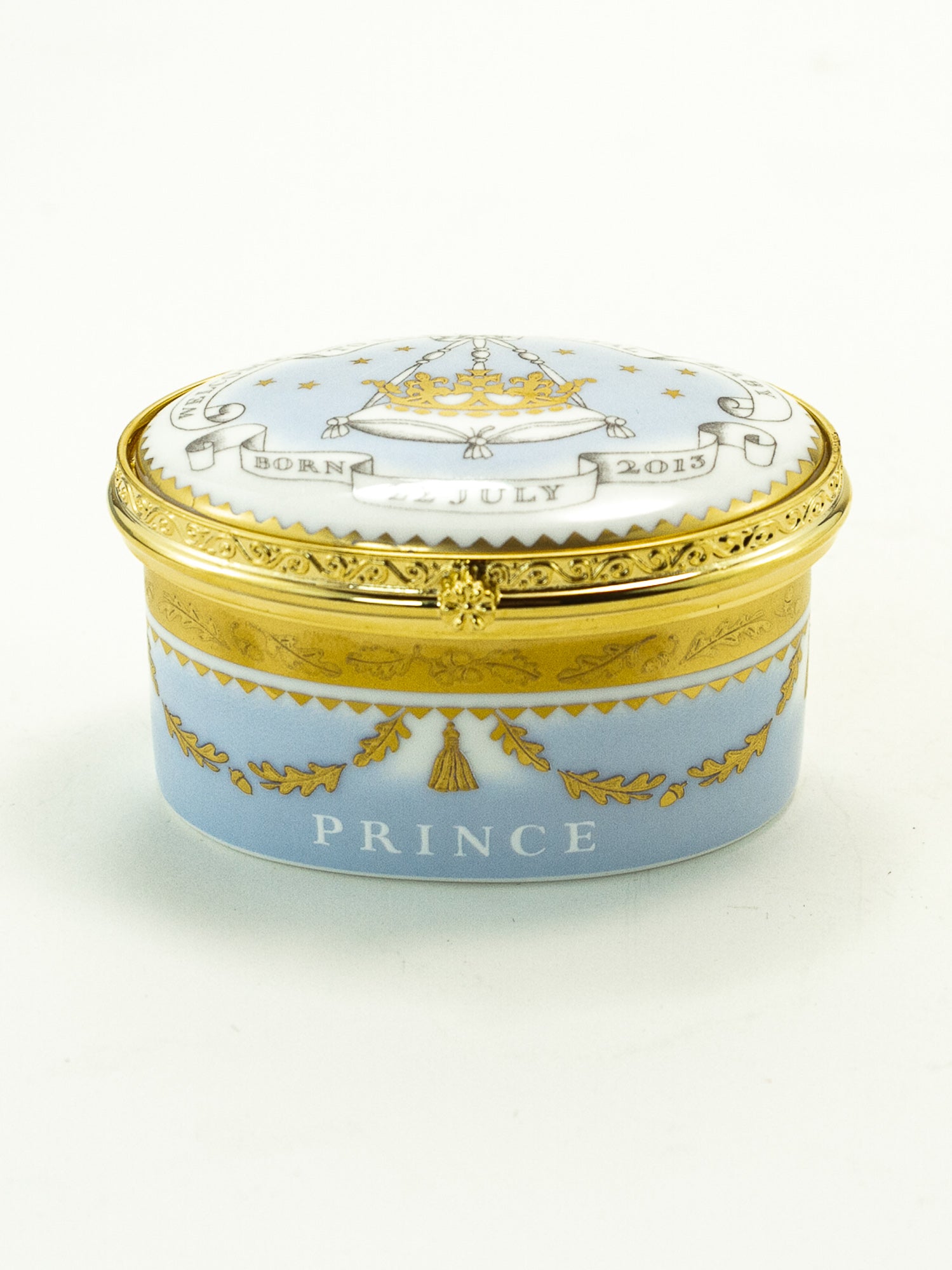 Royal Collection Trinket Box Commemorating the Birth of Prince George 2012 Limited Edition