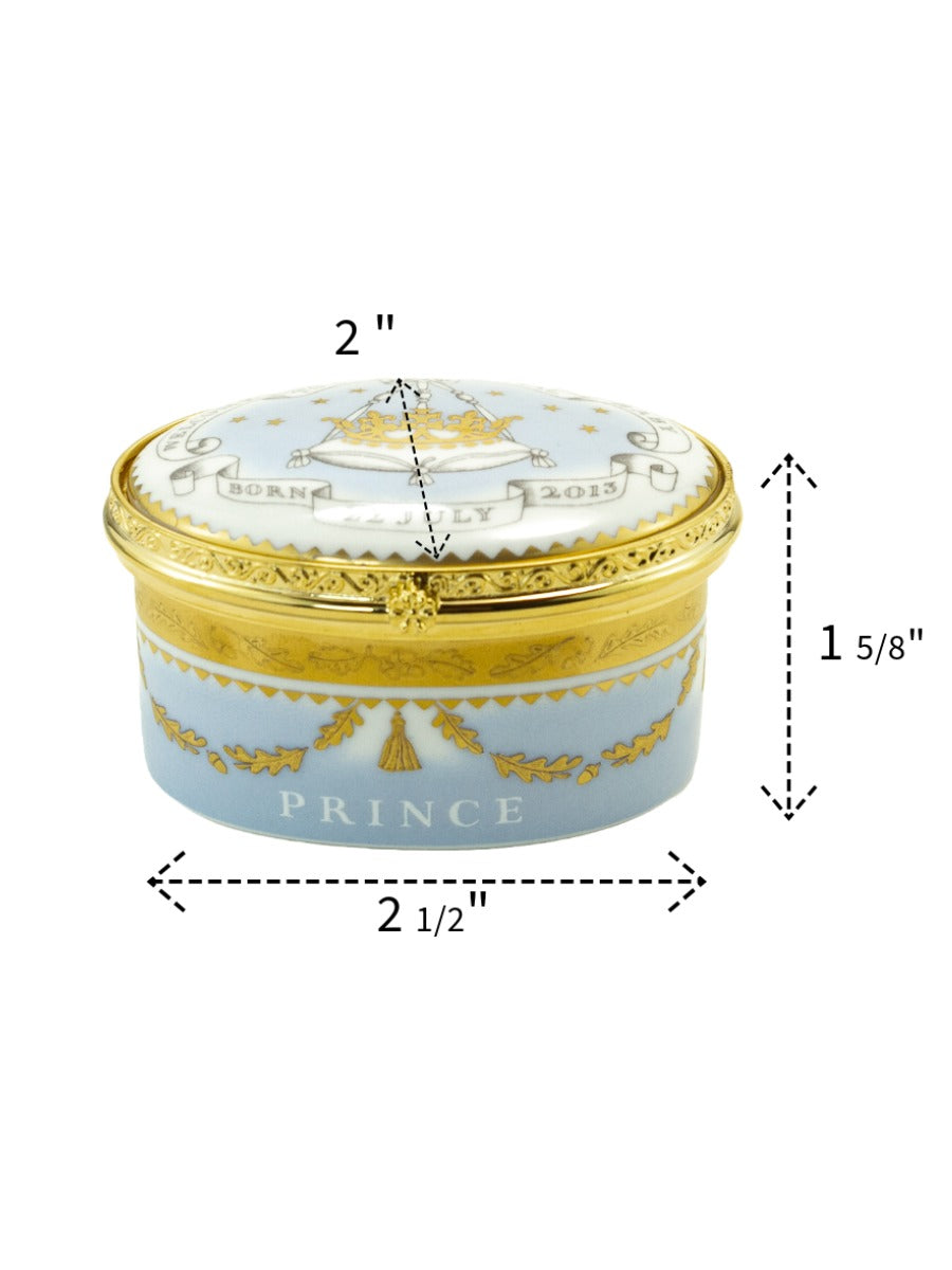 Royal Collection Trinket Box Commemorating the Birth of Prince George 2012 Limited Edition