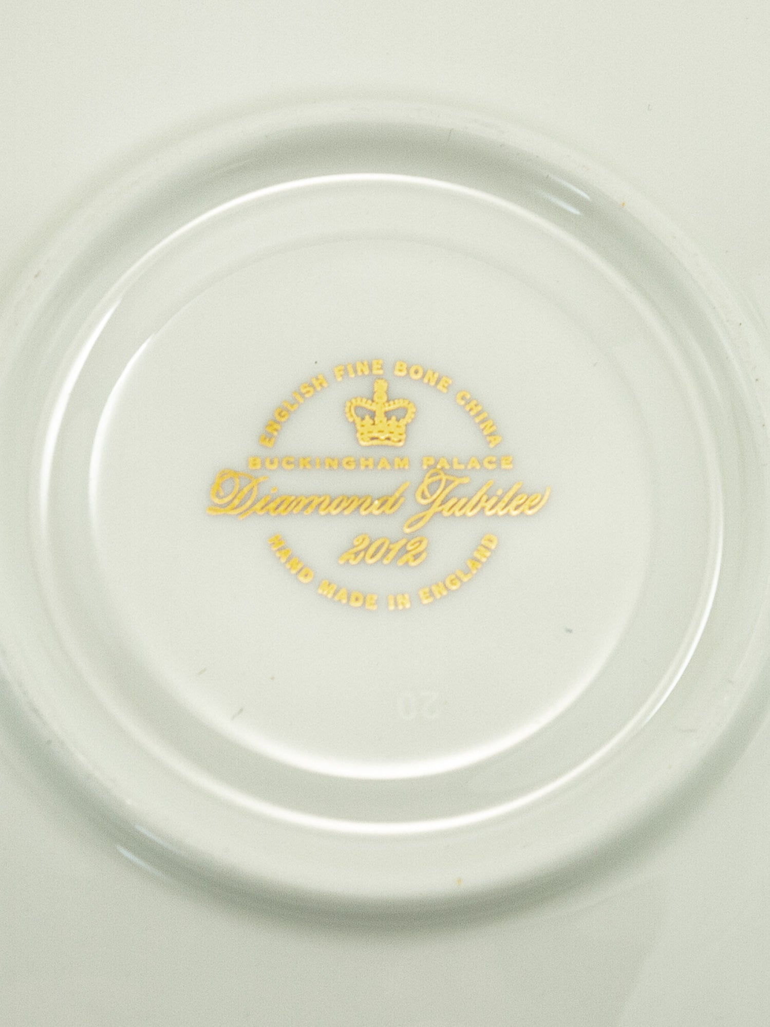 Royal Collection Queen Elizabeth II Diamond Jubilee Cup & Saucer