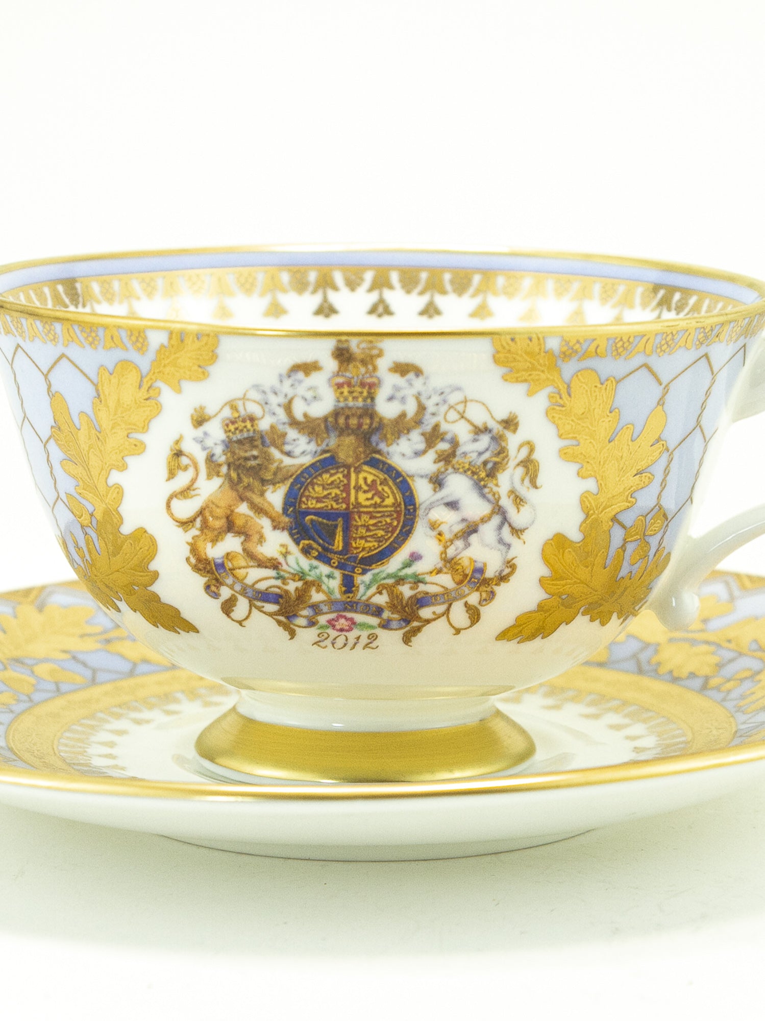 Royal Collection Queen Elizabeth II Diamond Jubilee Cup & Saucer