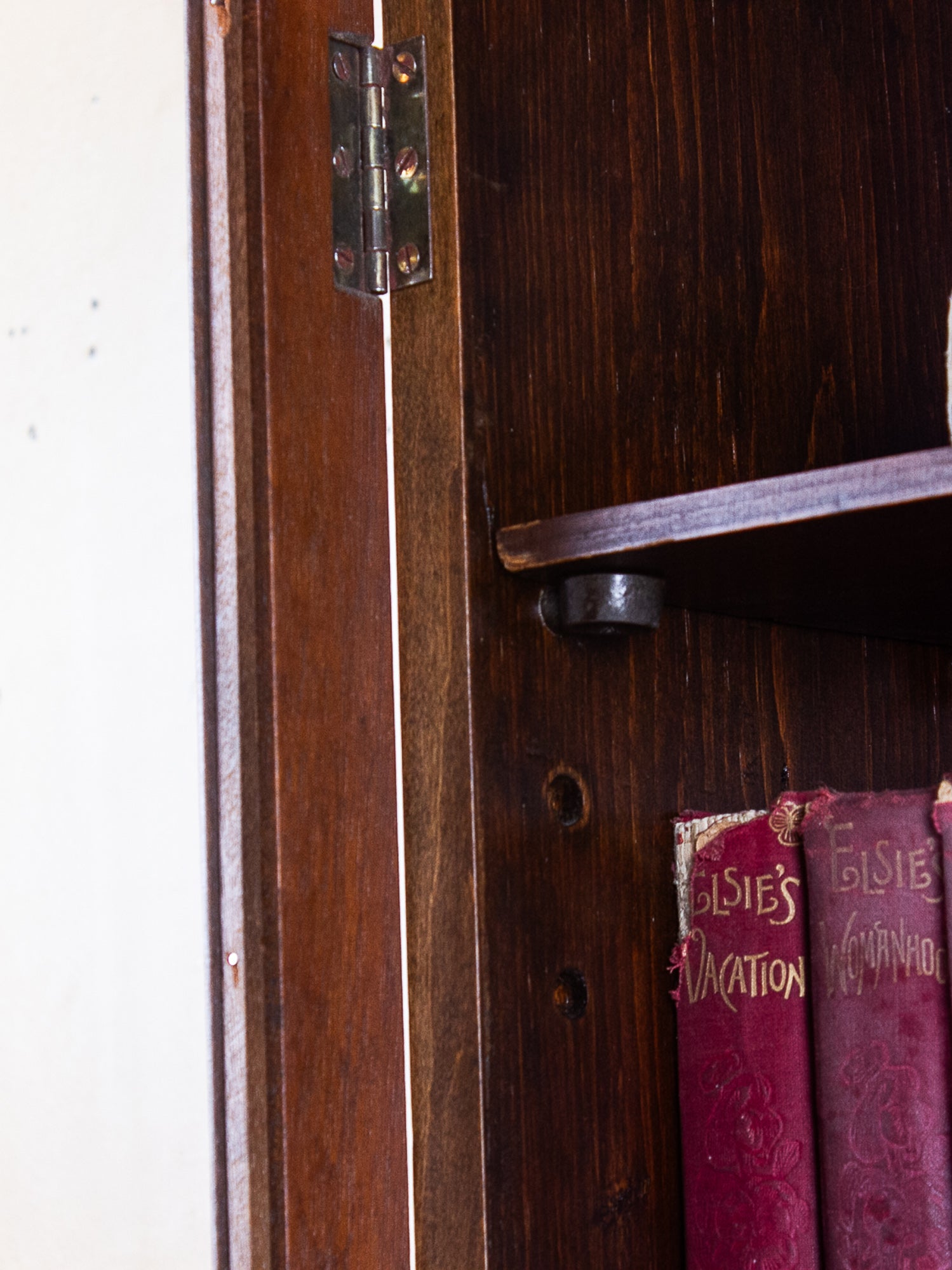 Edwardian Inlaid Mahogany Secretary Bookcase