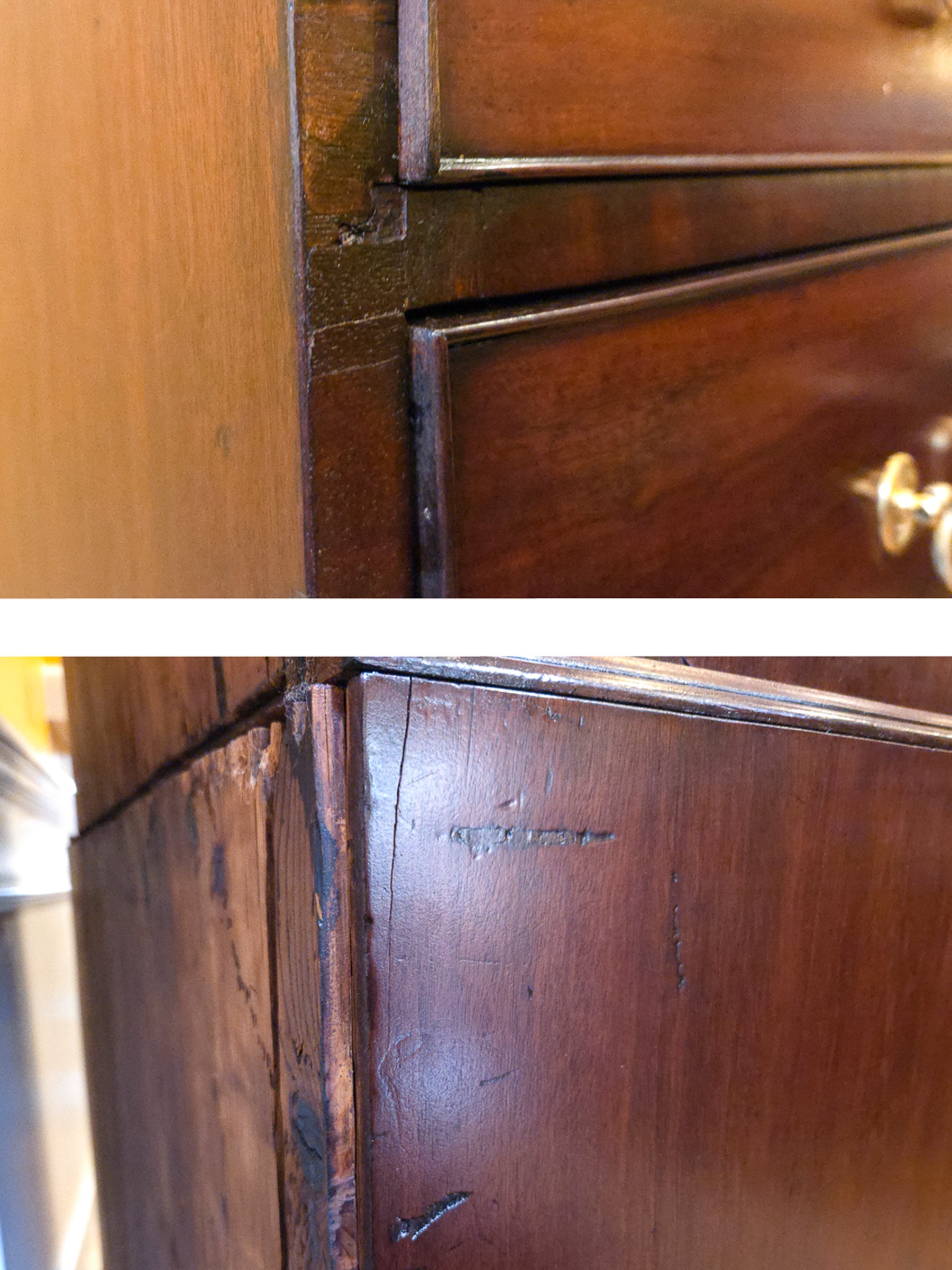 18th Century Georgian Mahogany Chest on Chest