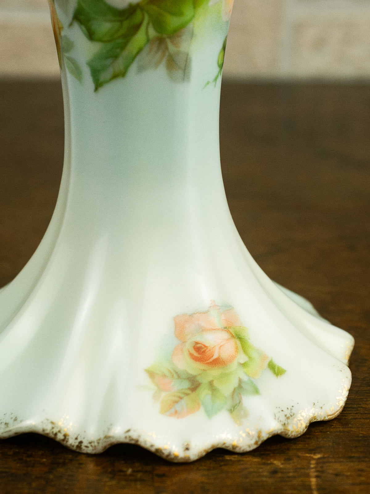 Victorian Art Nouveau Seven-Piece Porcelain Vanity Set