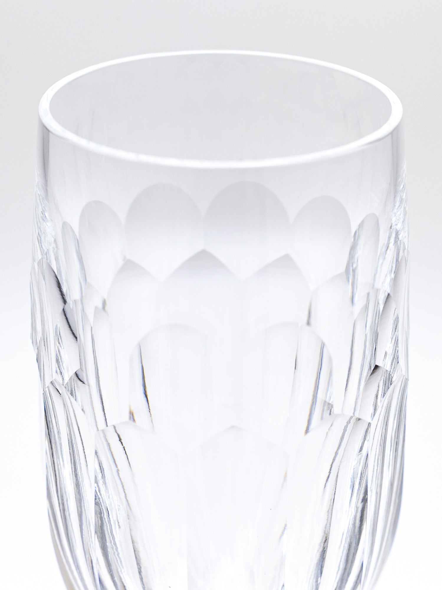 Waterford Crystal Glass, Curraghmore Pattern, Champagne Flute