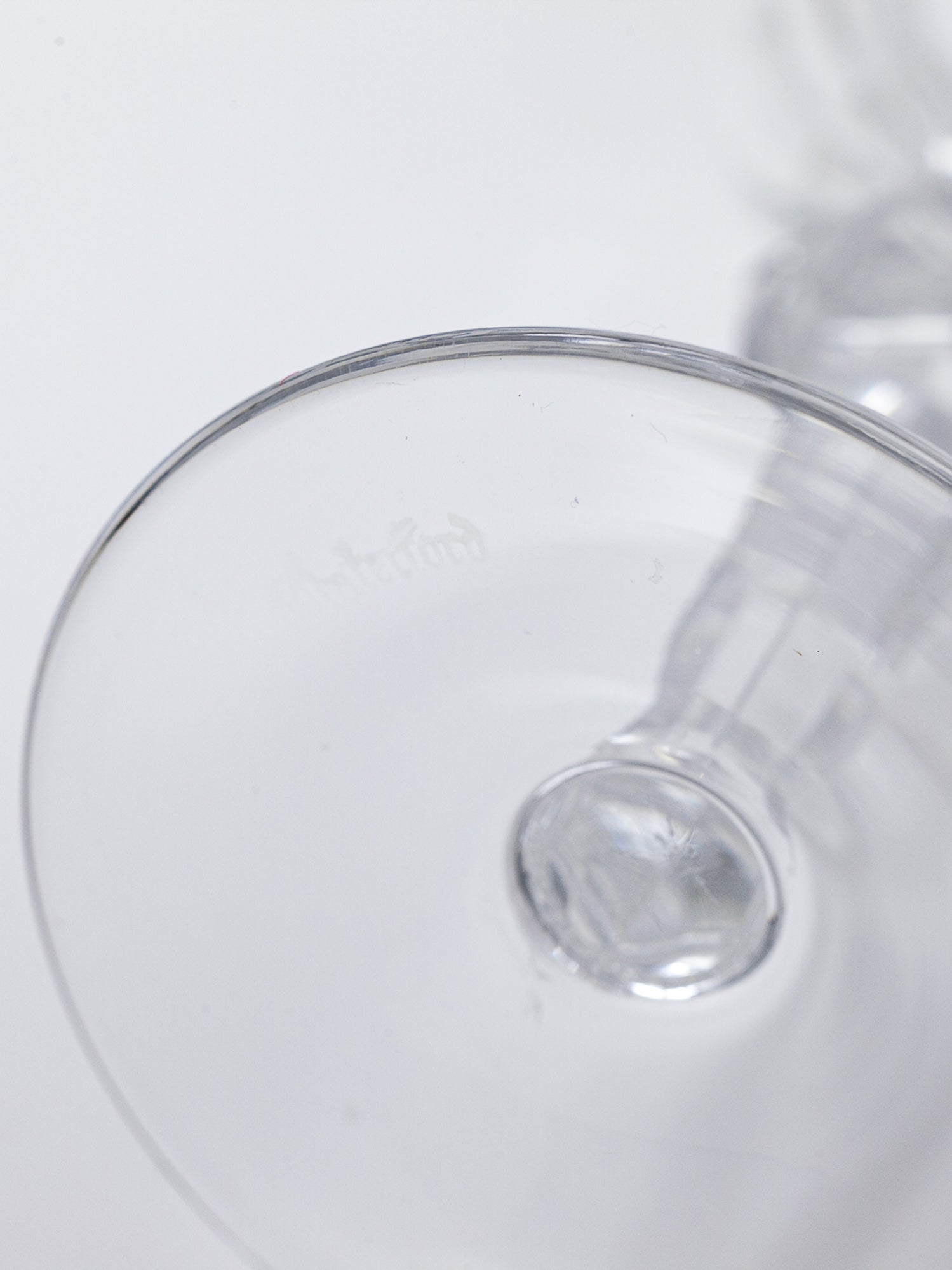 Waterford Crystal Glass, Curraghmore Pattern, Champagne Flute