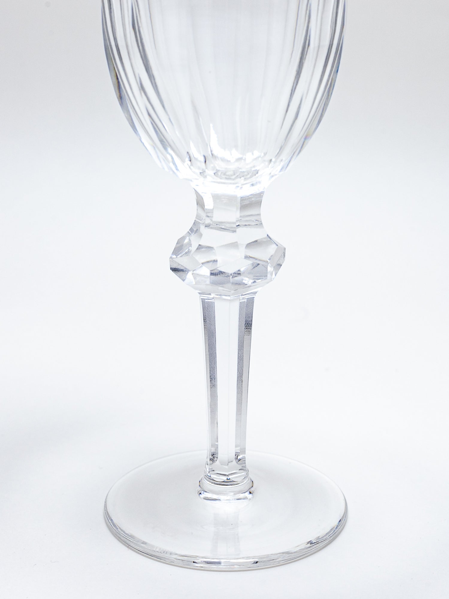 Waterford Crystal Glass, Curraghmore Pattern, Champagne Flute