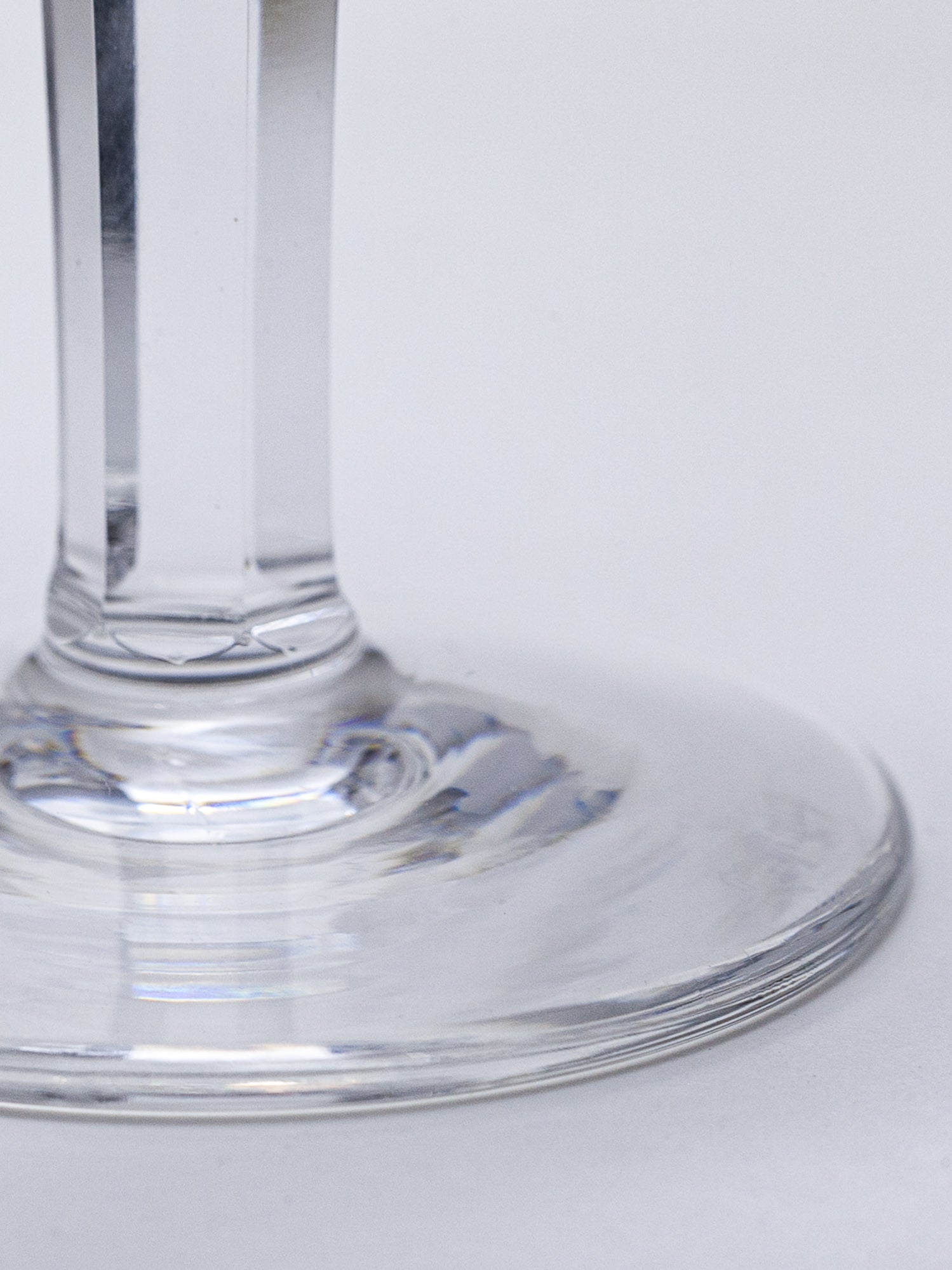 Vintage Waterford Curraghmore Heavy Cut Crystal Wine Glass