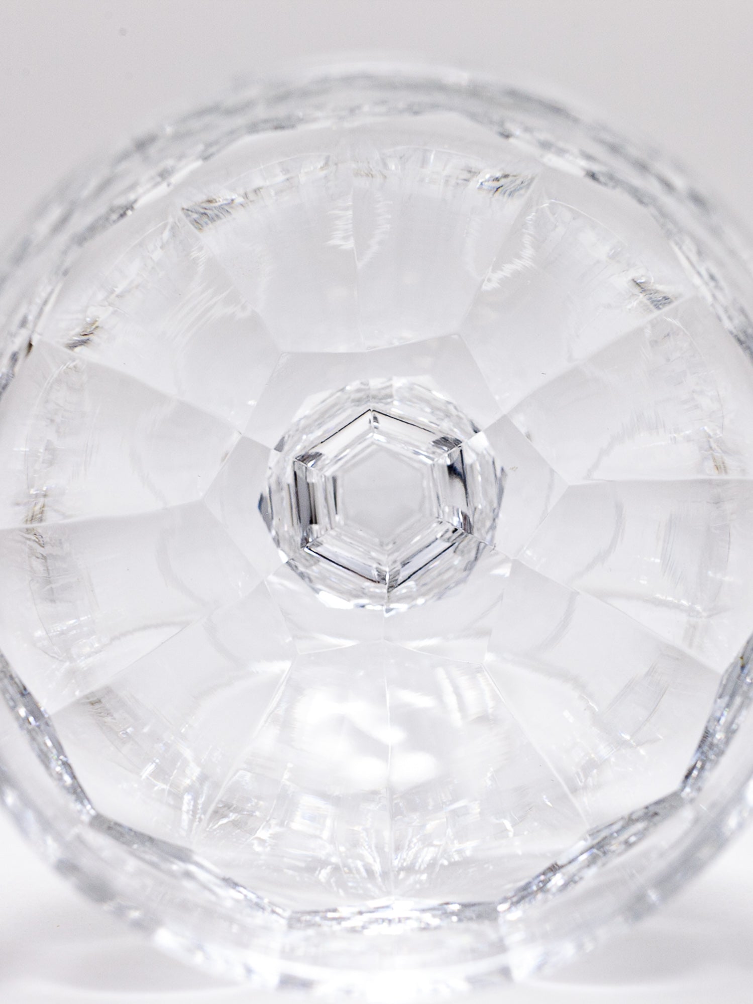 Vintage Waterford Curraghmore Heavy Cut Crystal Wine Glass