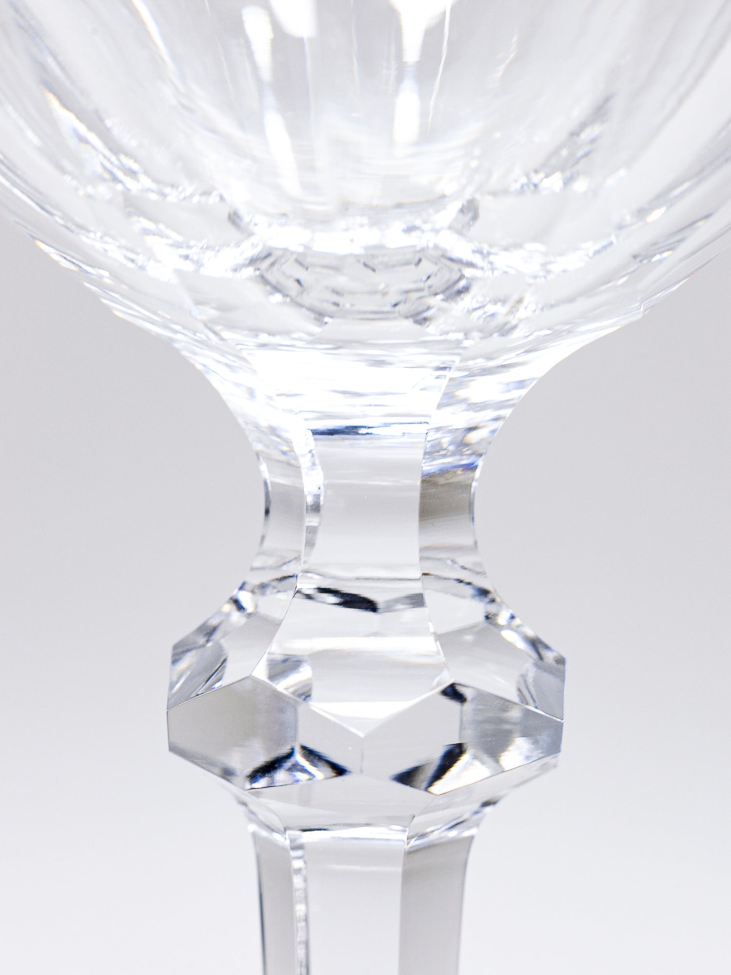 Vintage Waterford Curraghmore Heavy Cut Crystal Wine Glass