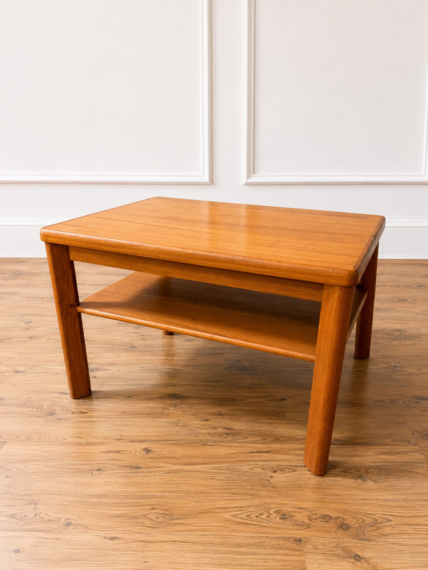 Mid Century Danish Teak Side Table, Mobelfabrikken Toften.
