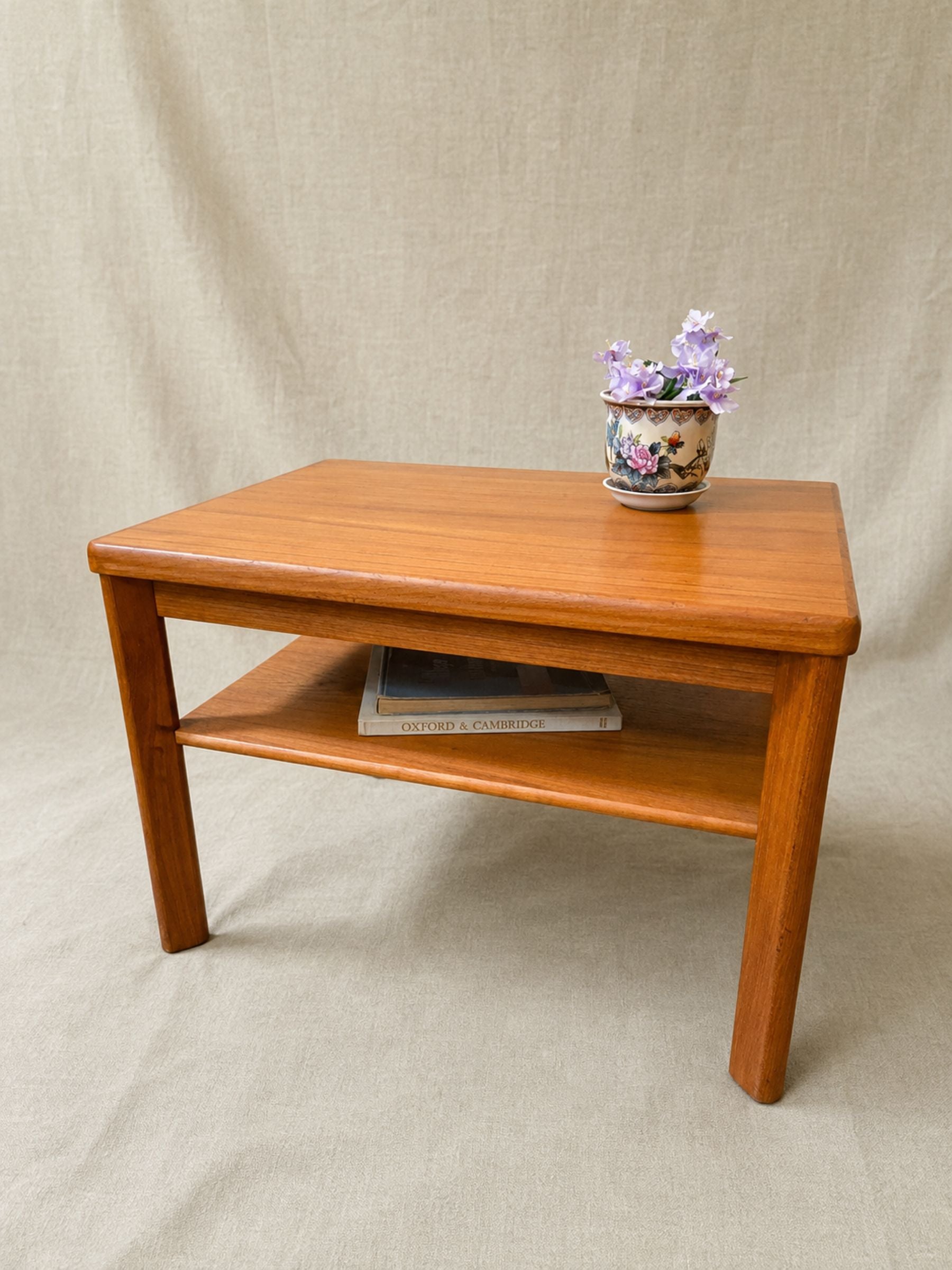 Mid Century Danish Teak Side Table, Mobelfabrikken Toften.