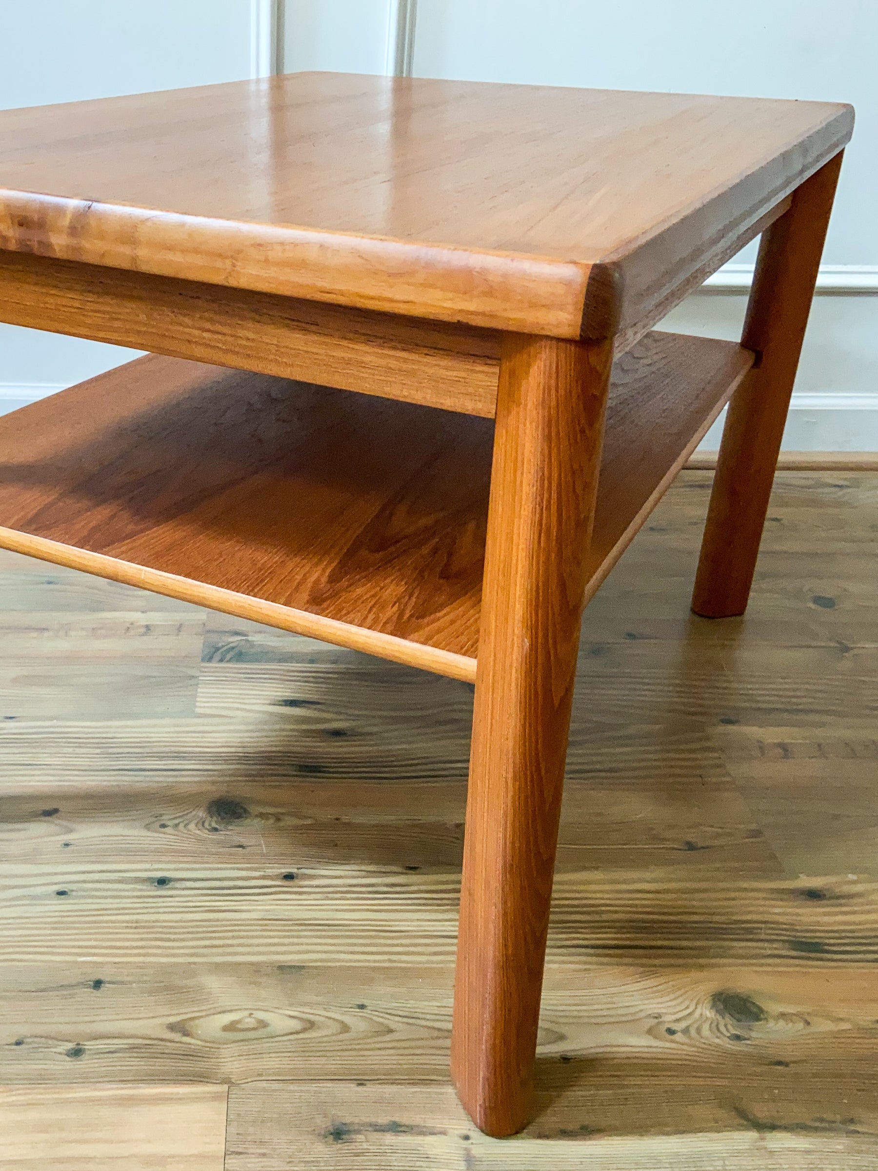 Mid Century Danish Teak Side Table, Mobelfabrikken Toften.