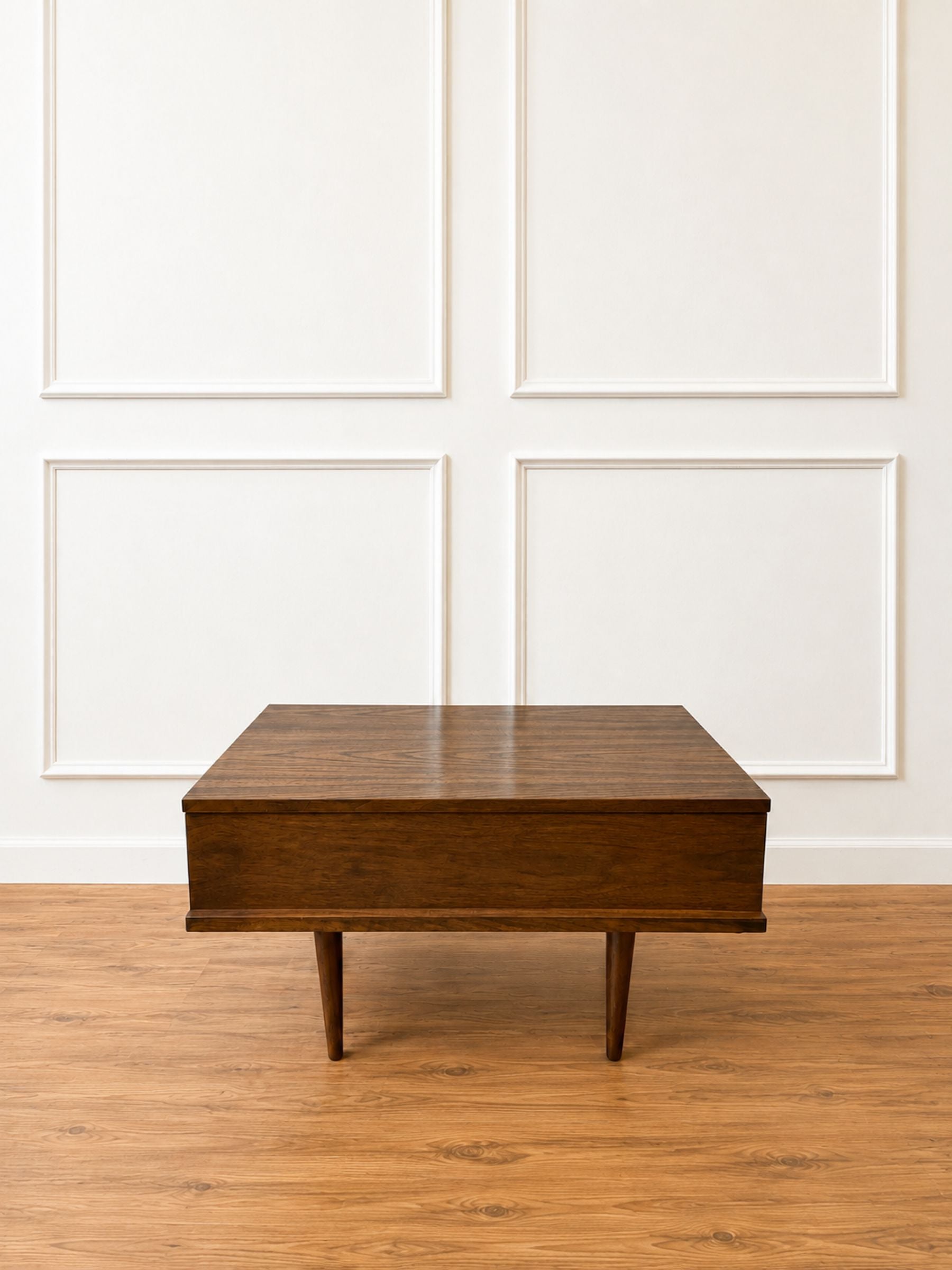 Mid-Century Modern Walnut Nightstand by Mel Smilow for Smilow-Thielle