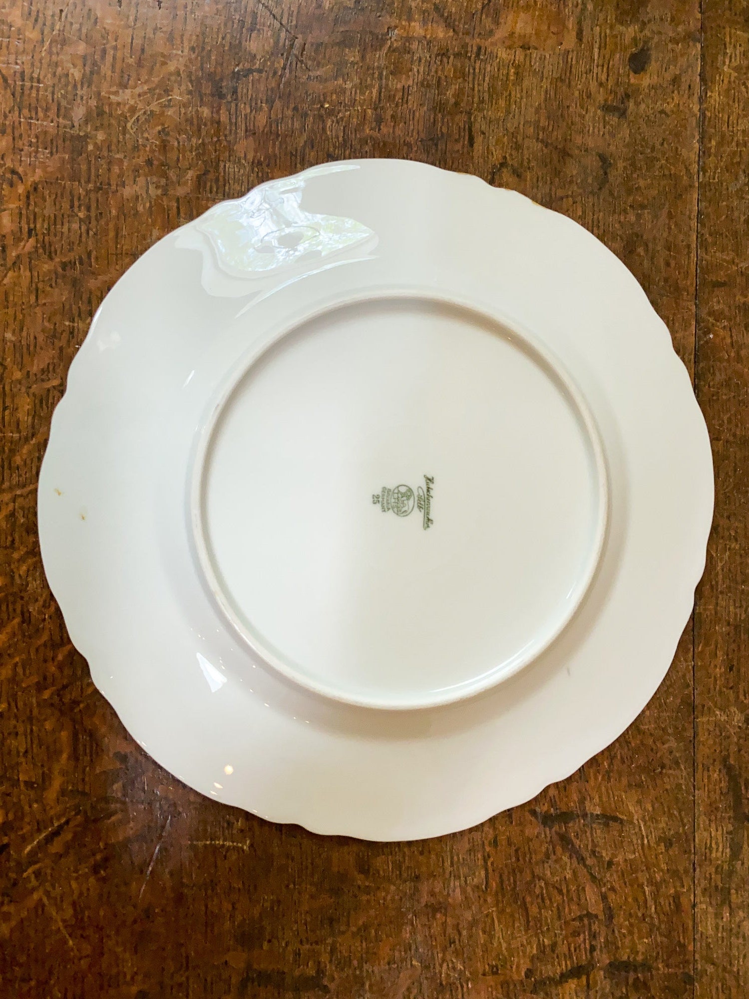 Emma L. Beguhn Hand-Painted German Porcelain Plate