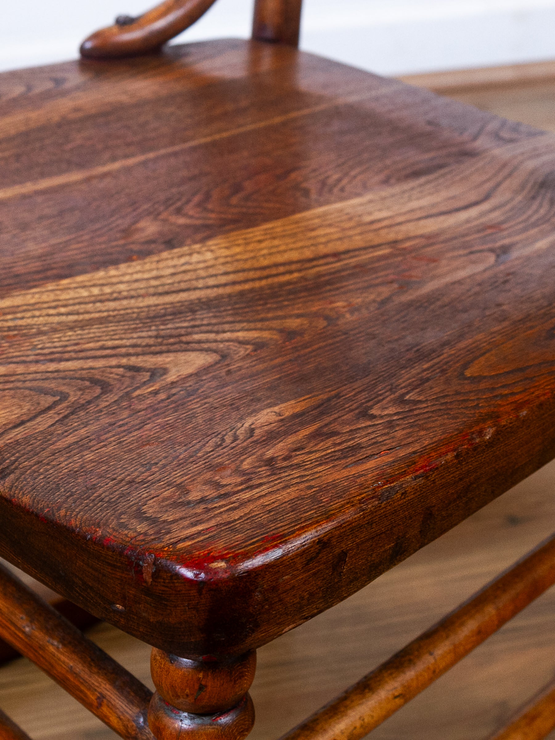 Early 20th Century American Tiger Oak Rocking Chair