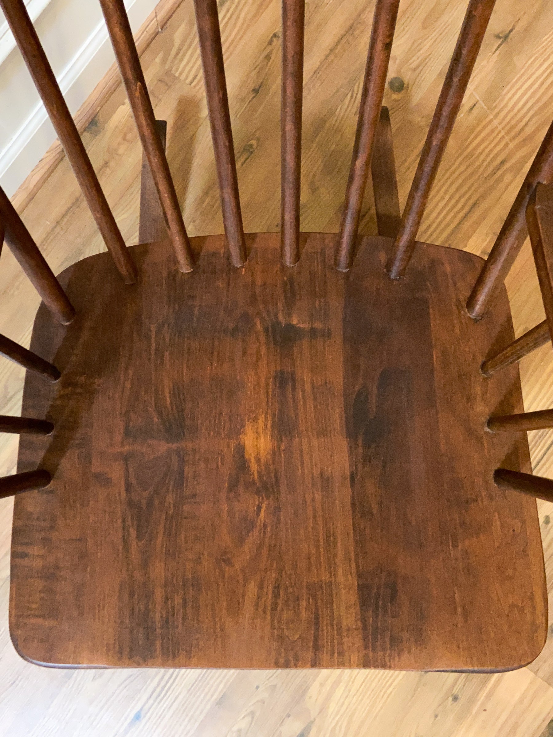 Original Mel Smilow Solid Walnut Rocking Chair for Smilow-Thielle, Circa 1960s