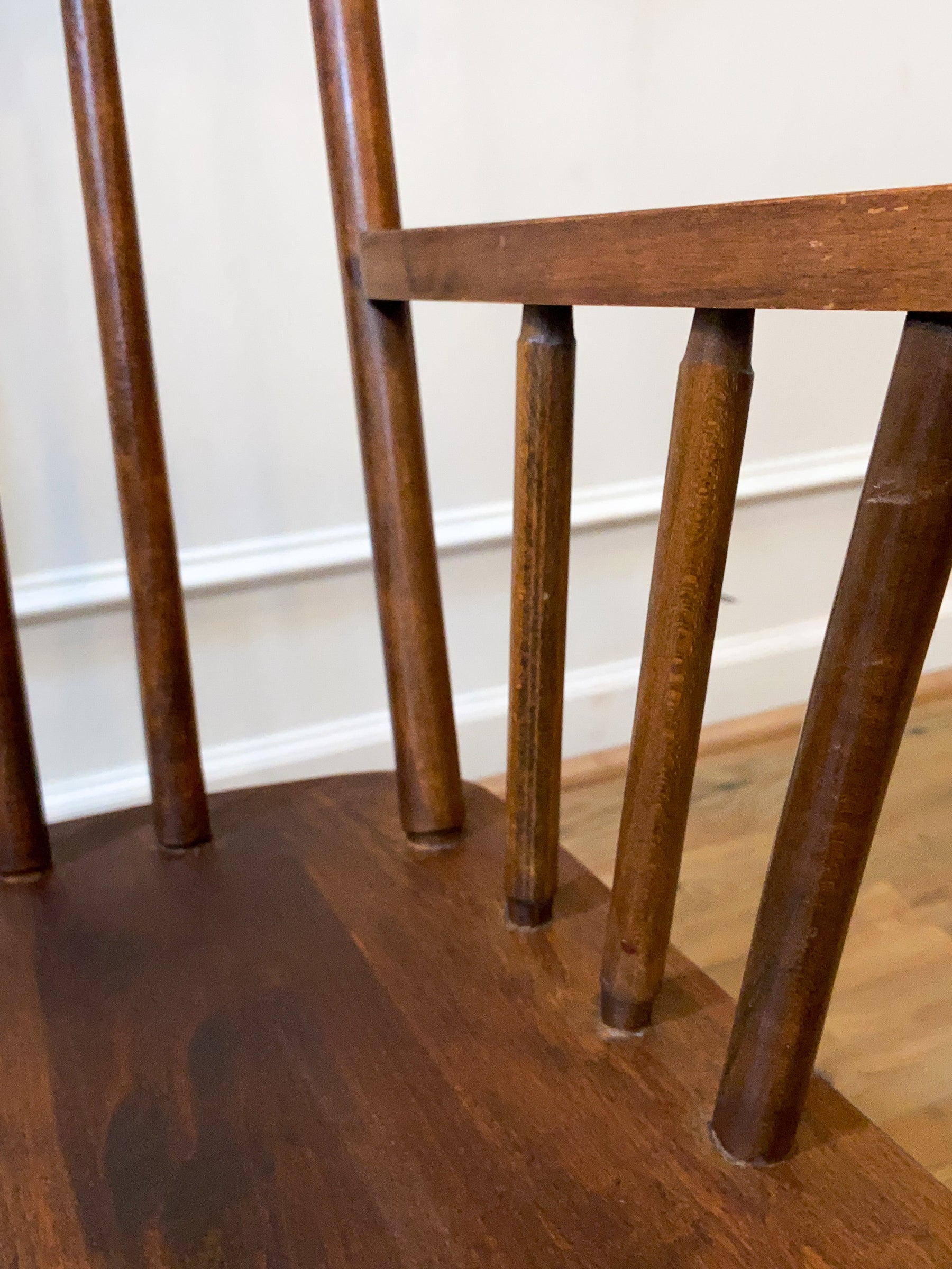 Original Mel Smilow Solid Walnut Rocking Chair for Smilow-Thielle, Circa 1960s