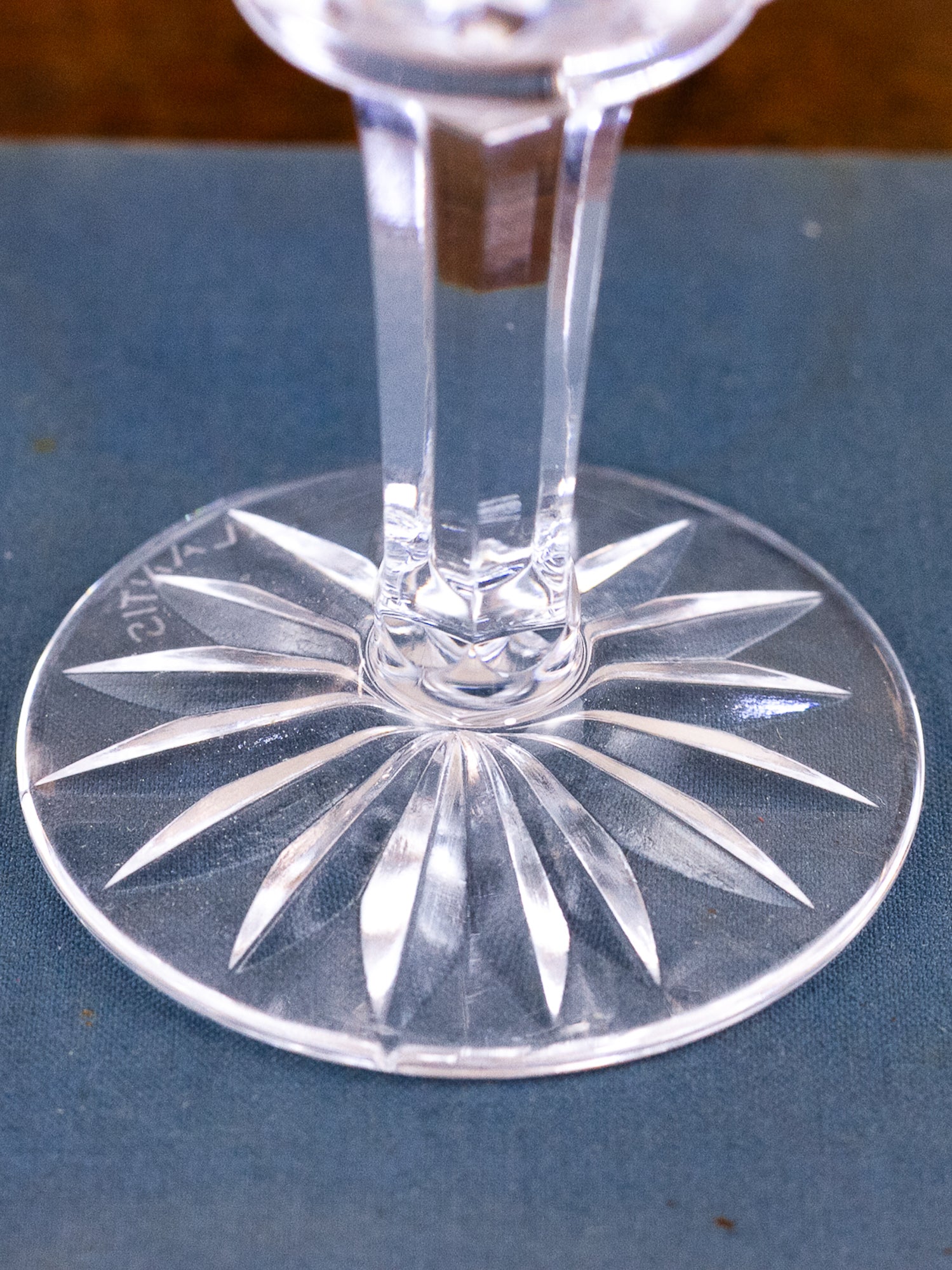 Set of 10 Atlantis Crystal Isabel Aperitif Glasses, Portugal