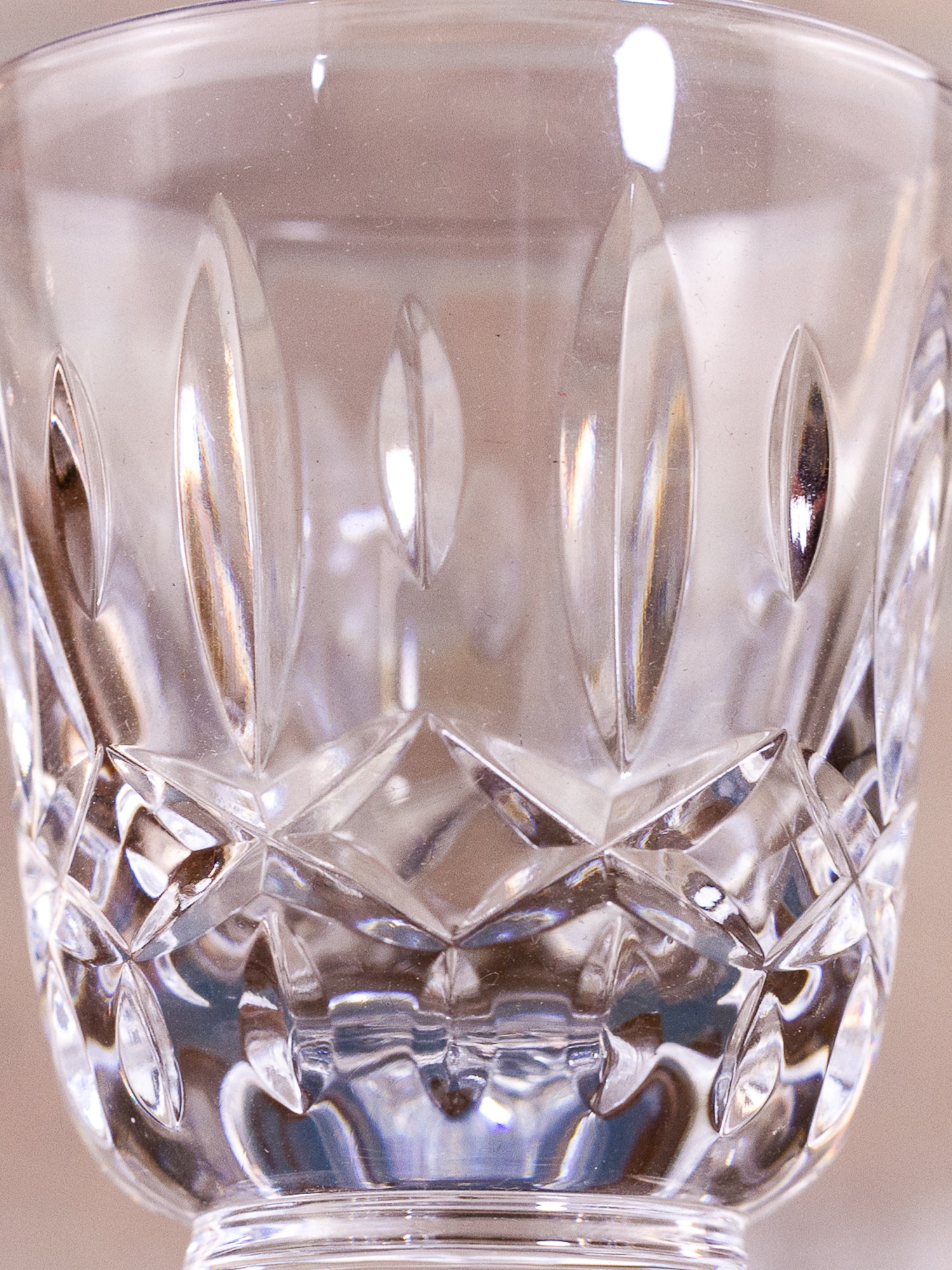 Set of 10 Atlantis Crystal Isabel Aperitif Glasses, Portugal