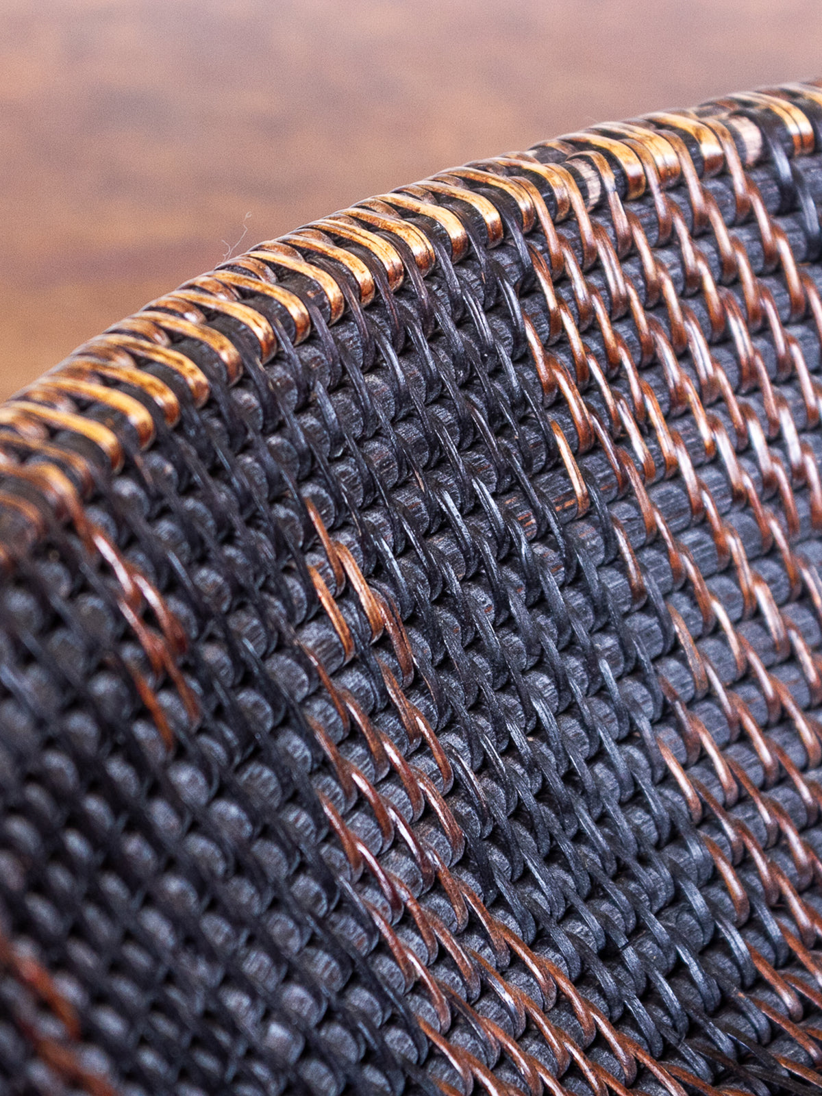 Early 20th Century Native American Hand-Woven Coiled Basket Bowl