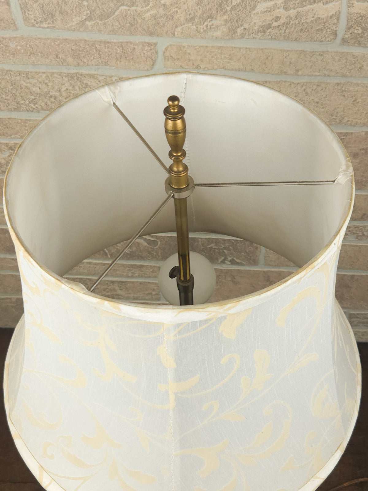 Vintage Rembrandt Bouillotte-Style Three-Light Table Lamp