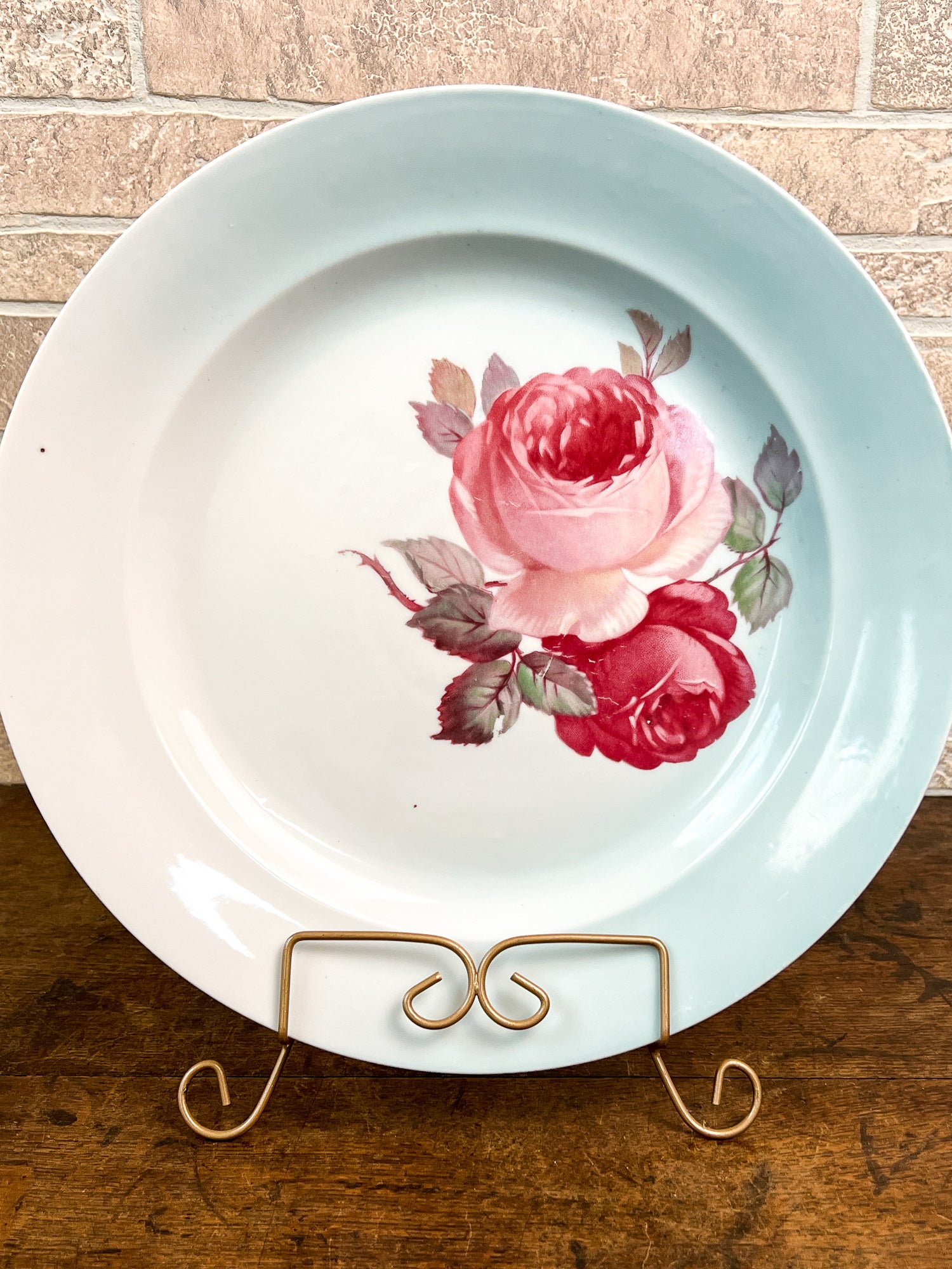 Large Antique Charger Platter, Z. S & Co. , Bavaria. C. 1890.
