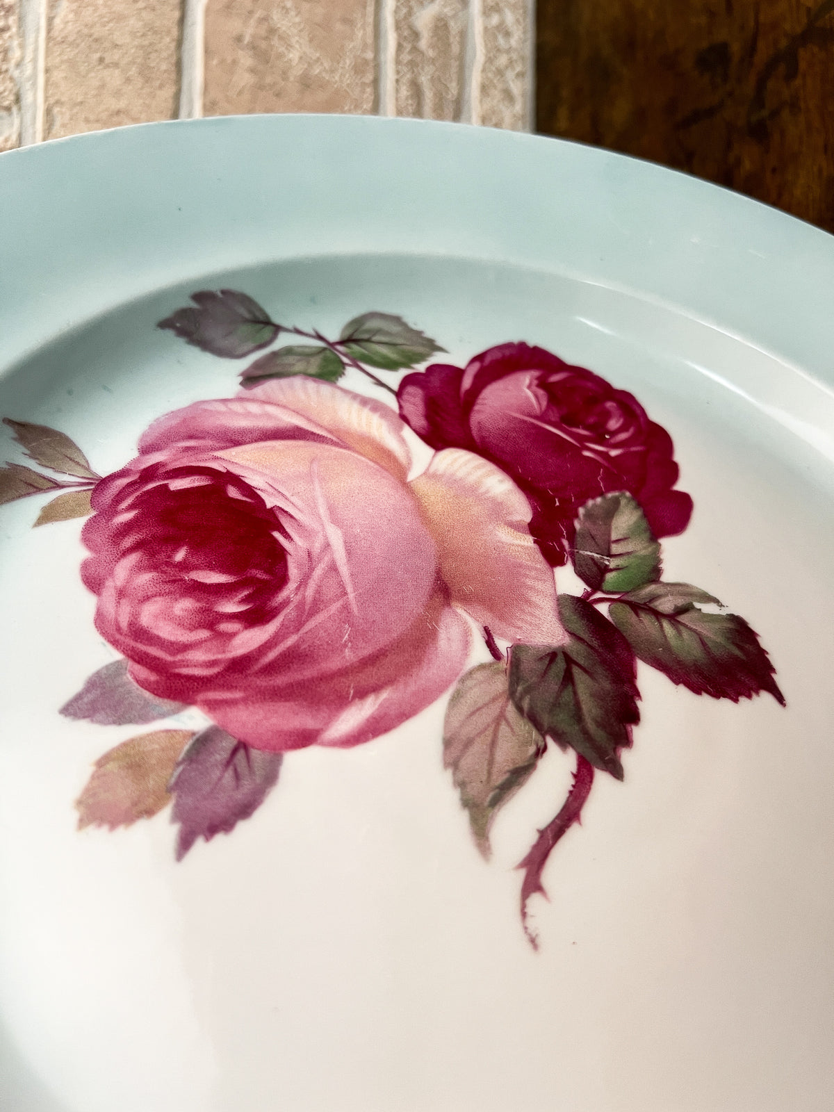 Large Antique Charger Platter, Z. S & Co. , Bavaria. C. 1890.