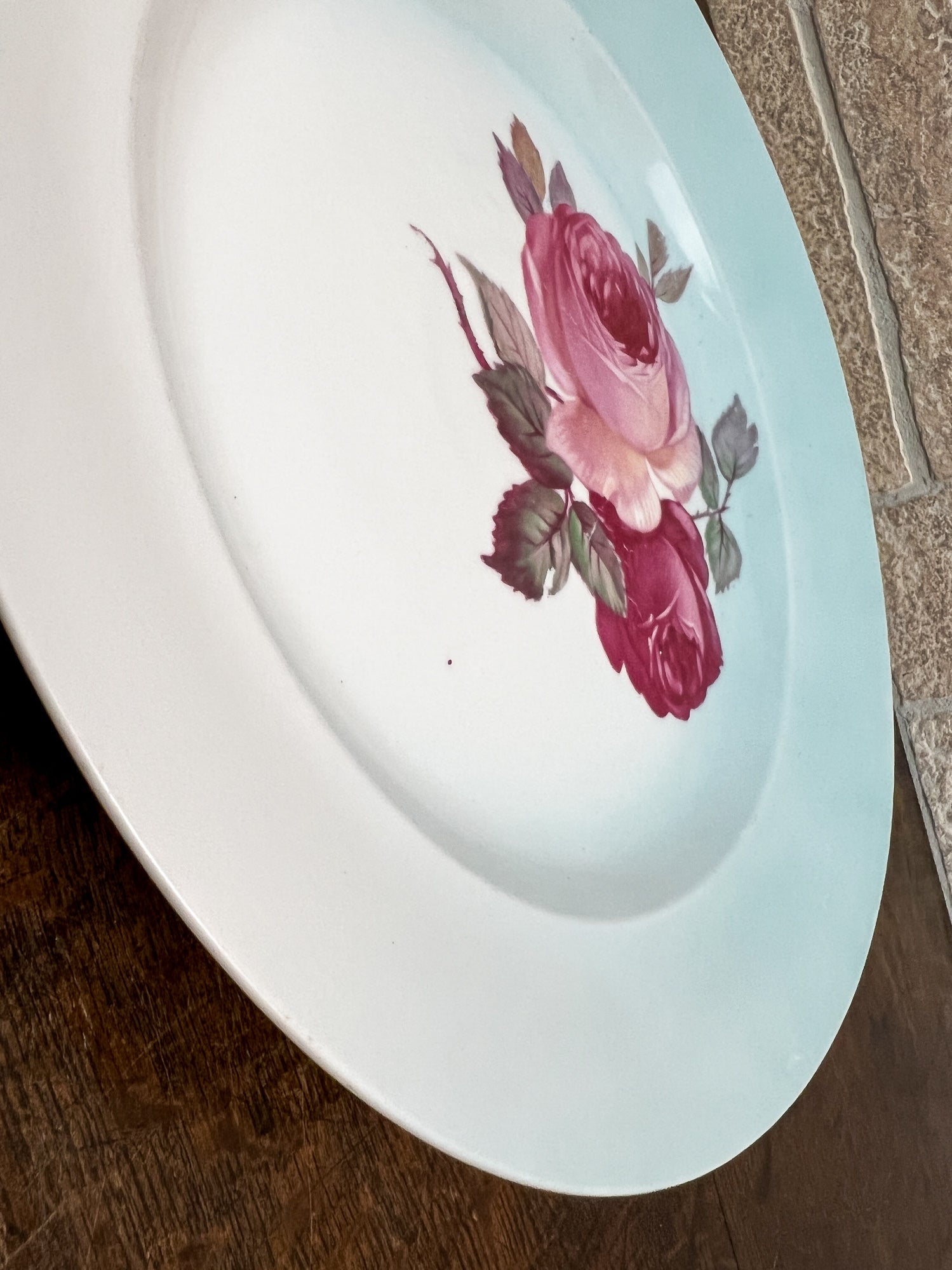 Large Antique Charger Platter, Z. S & Co. , Bavaria. C. 1890.